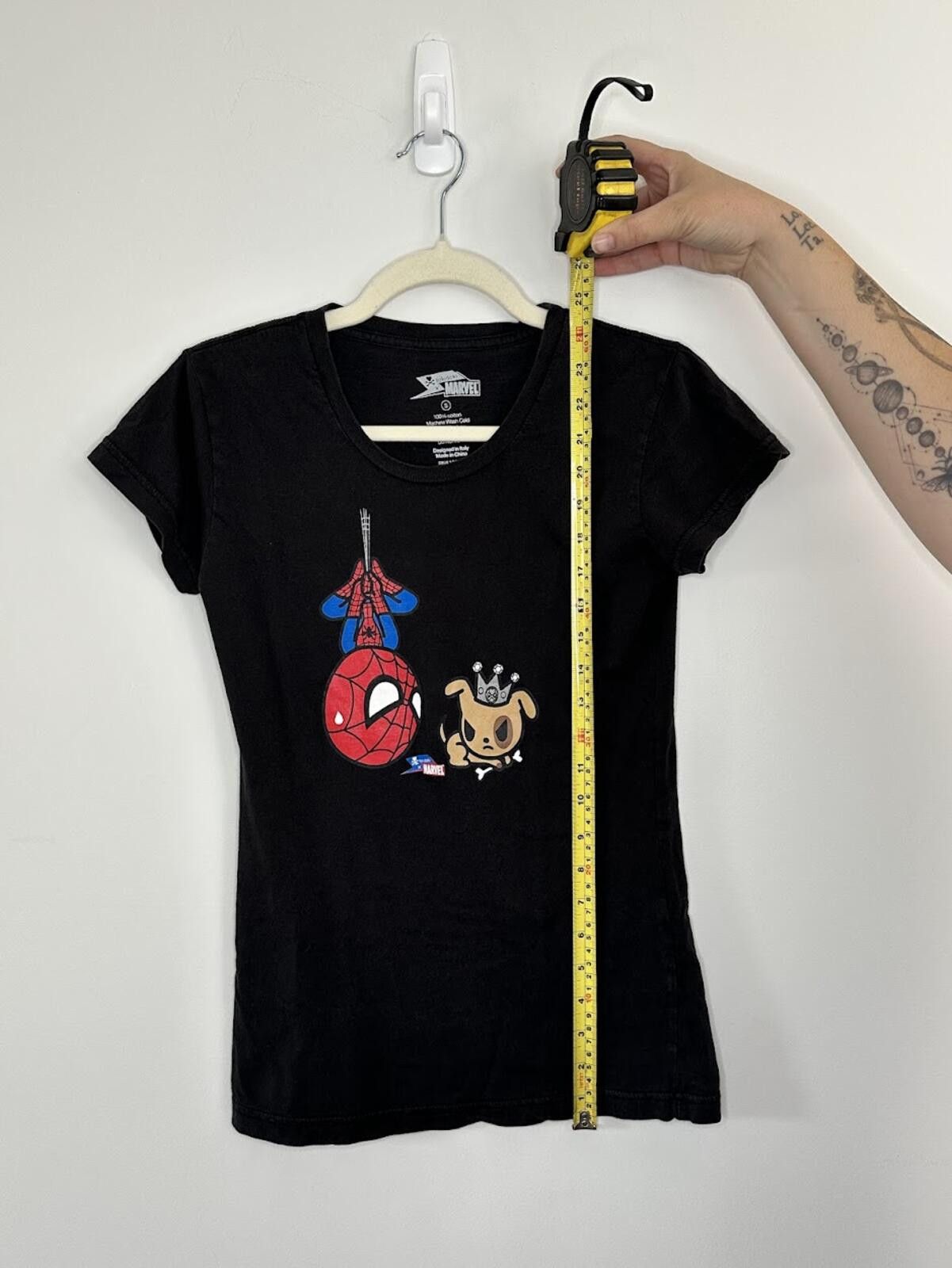 tokidoki Tokidoki x Marvel Spiderman Hanging Out - Juniors Sz. S Size S / US 4 / IT 40 - 4 Thumbnail