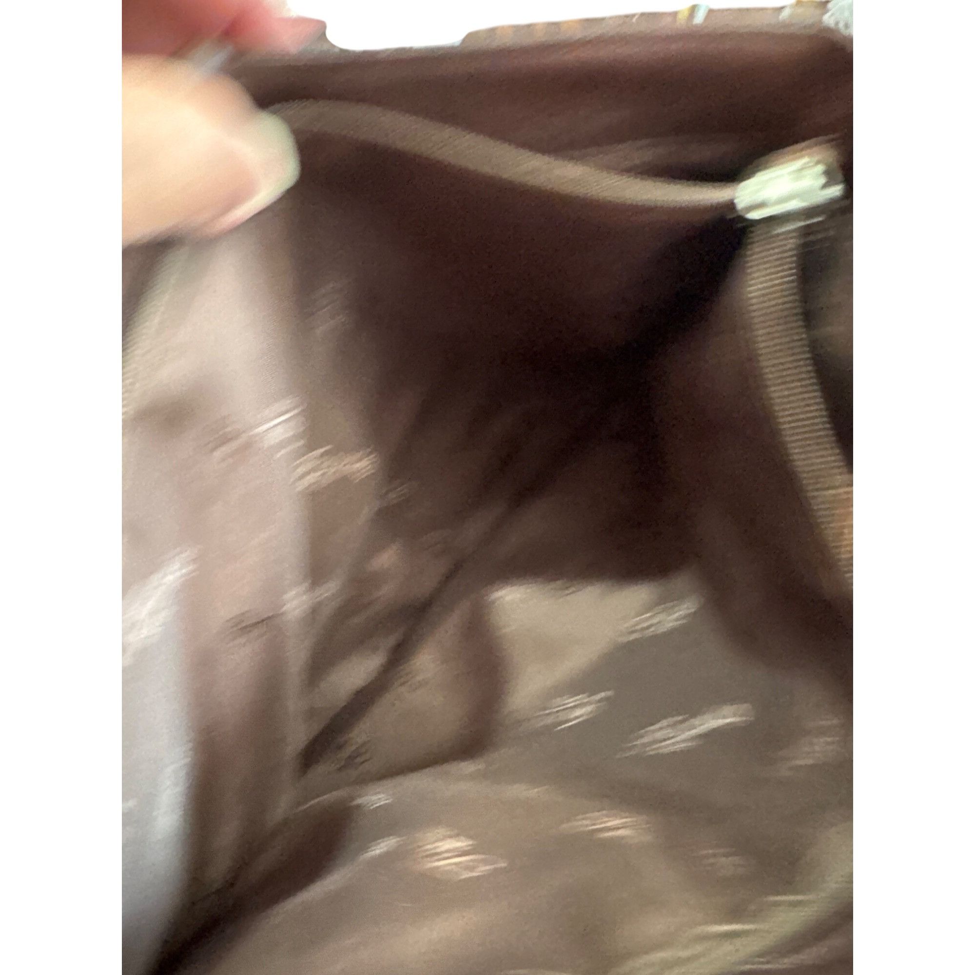 Fossil Fossil Womans Vintage Brown Leather Shoulder Handbag SKU 865 Size ONE SIZE - 17 Thumbnail