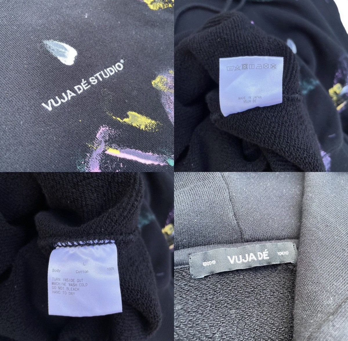 Vuja De Vuja De 002 Paint Splatter Ultima Hoodie Size US L / EU 52-54 / 3 - 5 Thumbnail