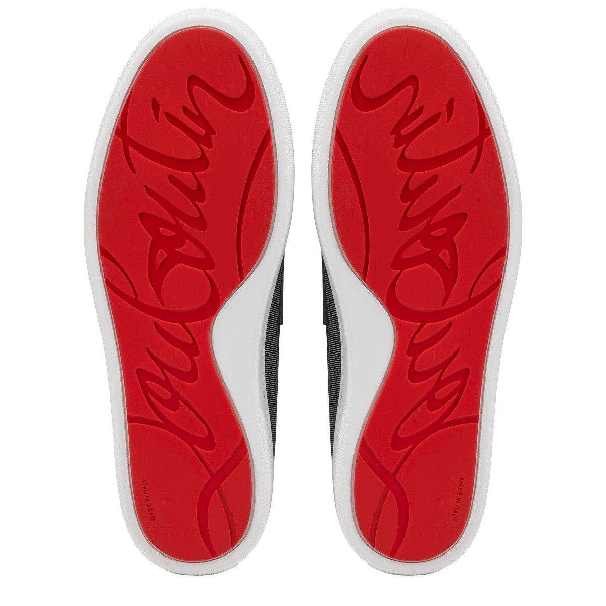 Christian Louboutin oc11z0325 Paqueboat Flat Lin Country in Smoky Size US 8.5 / EU 41-42 - 5 Thumbnail