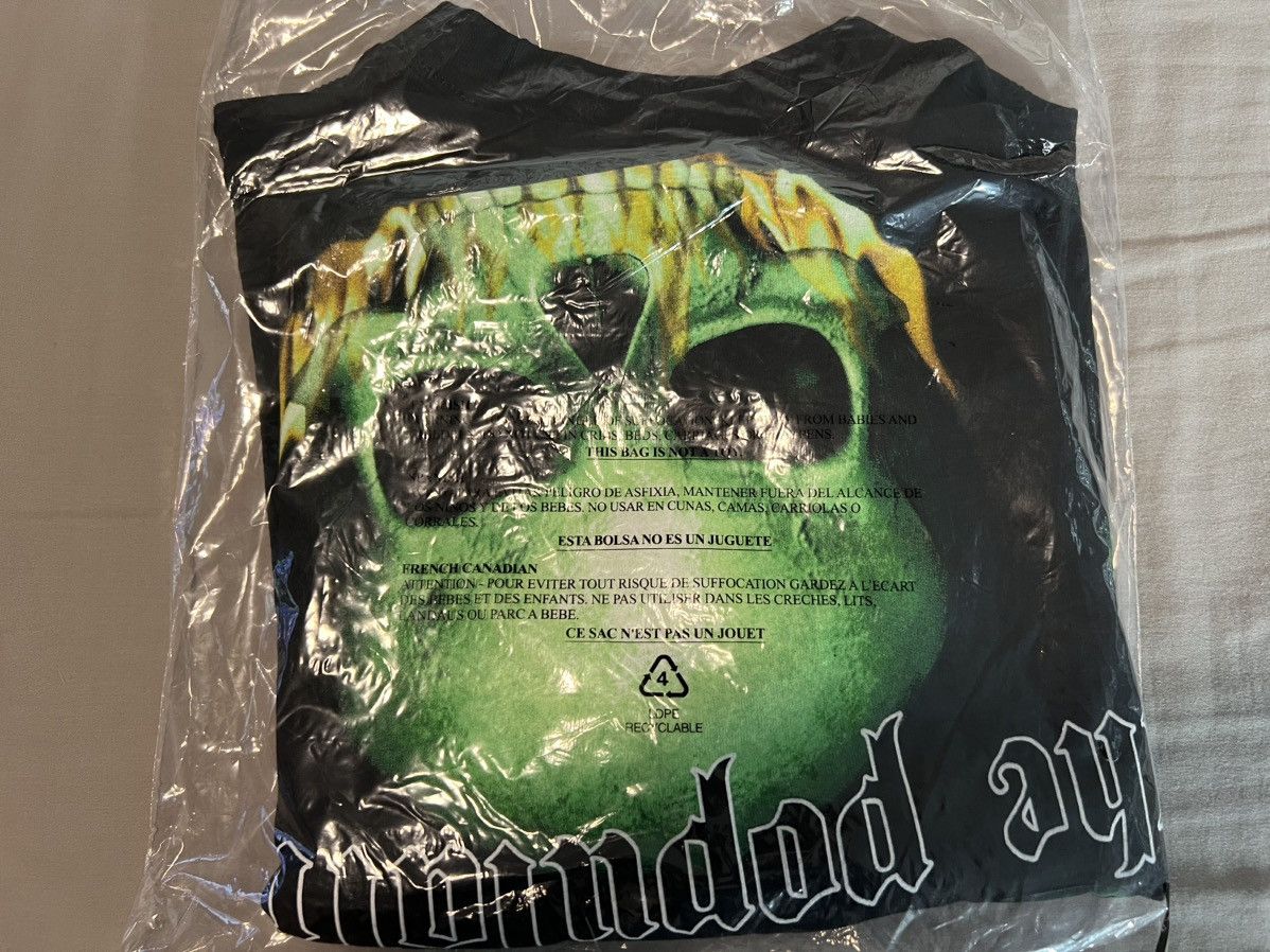 Fuck The Population FTP Flaming Skull Tee Sz Small Black Size US S / EU 44-46 / 1 - 5 Thumbnail