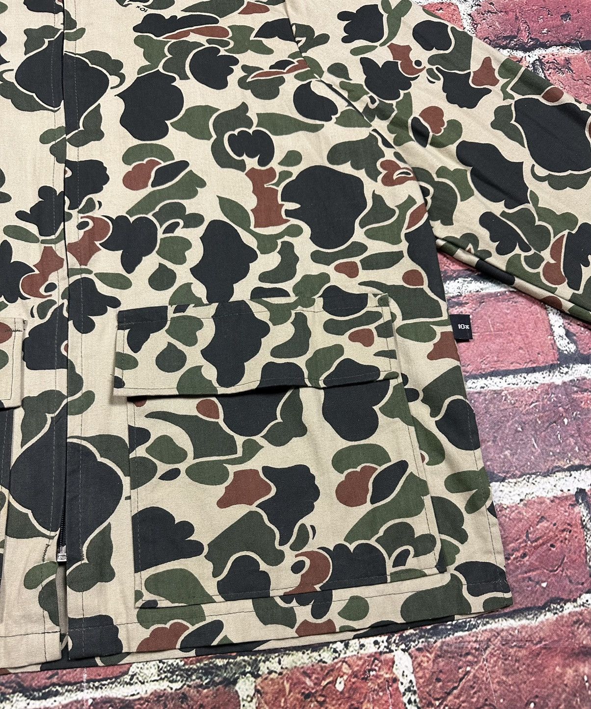 Other Vintage 10x Duck Camo Bomber Jacket Zip Canvas Hunting 90s Size US L / EU 52-54 / 3 - 9 Thumbnail