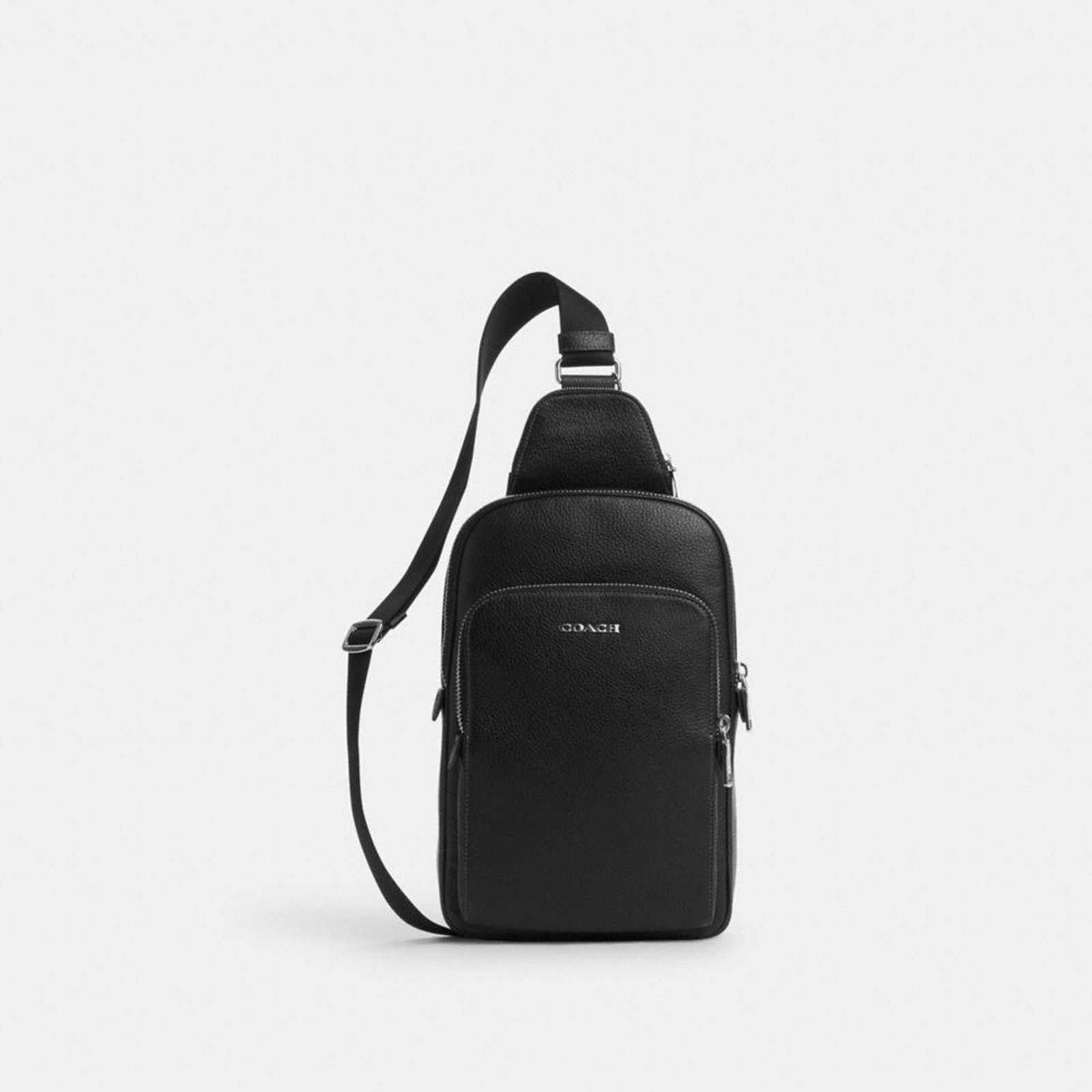 Coach NWT Coach Ethan Pack CQ669 Crossbody leather BAG Black Size ONE SIZE - 6 Thumbnail