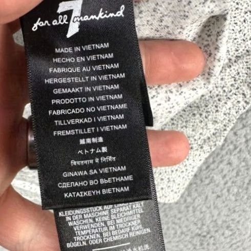 7 For All Mankind 7 For All Mankind Shirt Adult 2XL Grey Floral Button Up Long Sleeve Mens Size US XXL / EU 58 / 5 - 7 Thumbnail