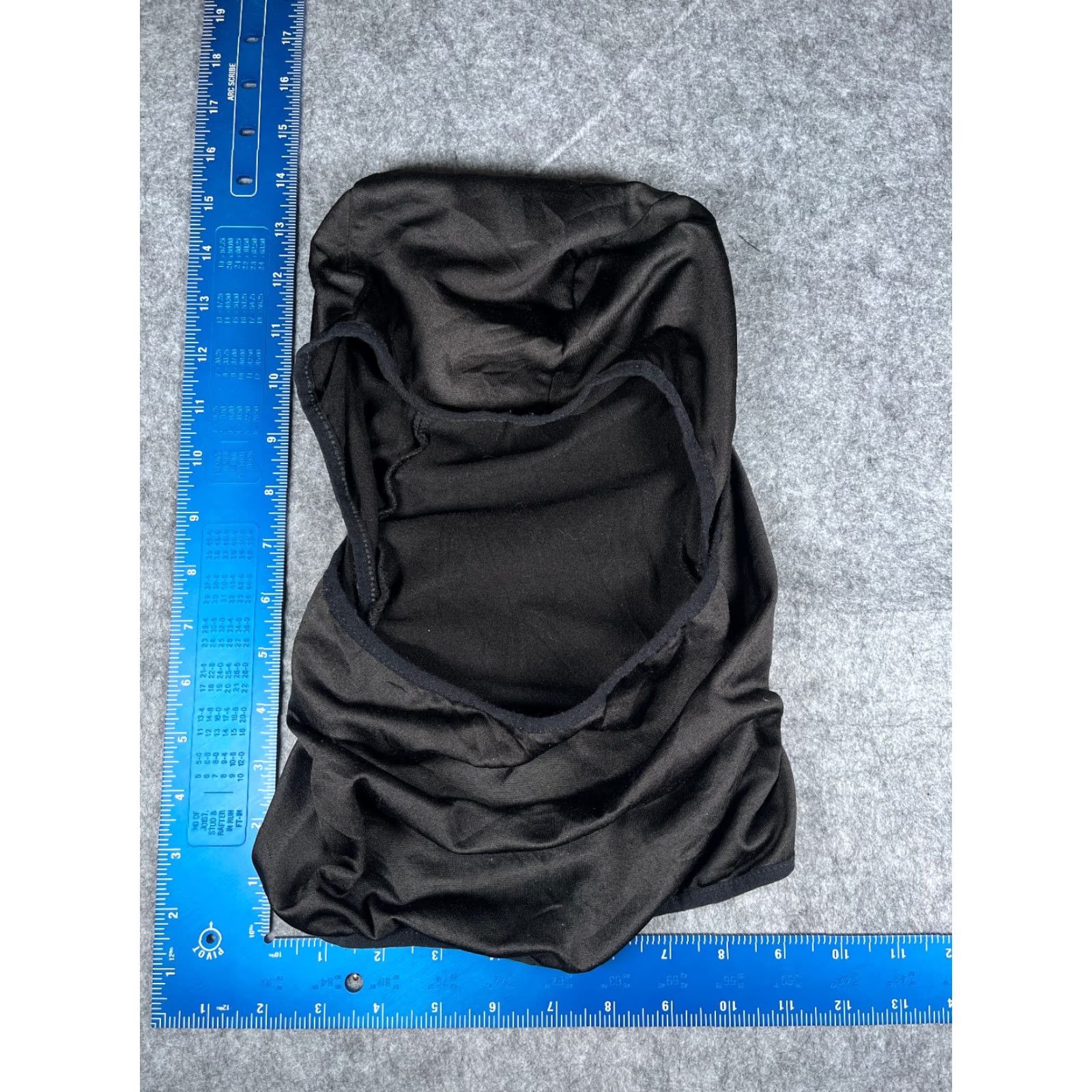Vintage Swiss Tech Balaclava Face Neck Mask Adult One Size Black 100% Polyester Layering Size ONE SIZE - 5 Thumbnail
