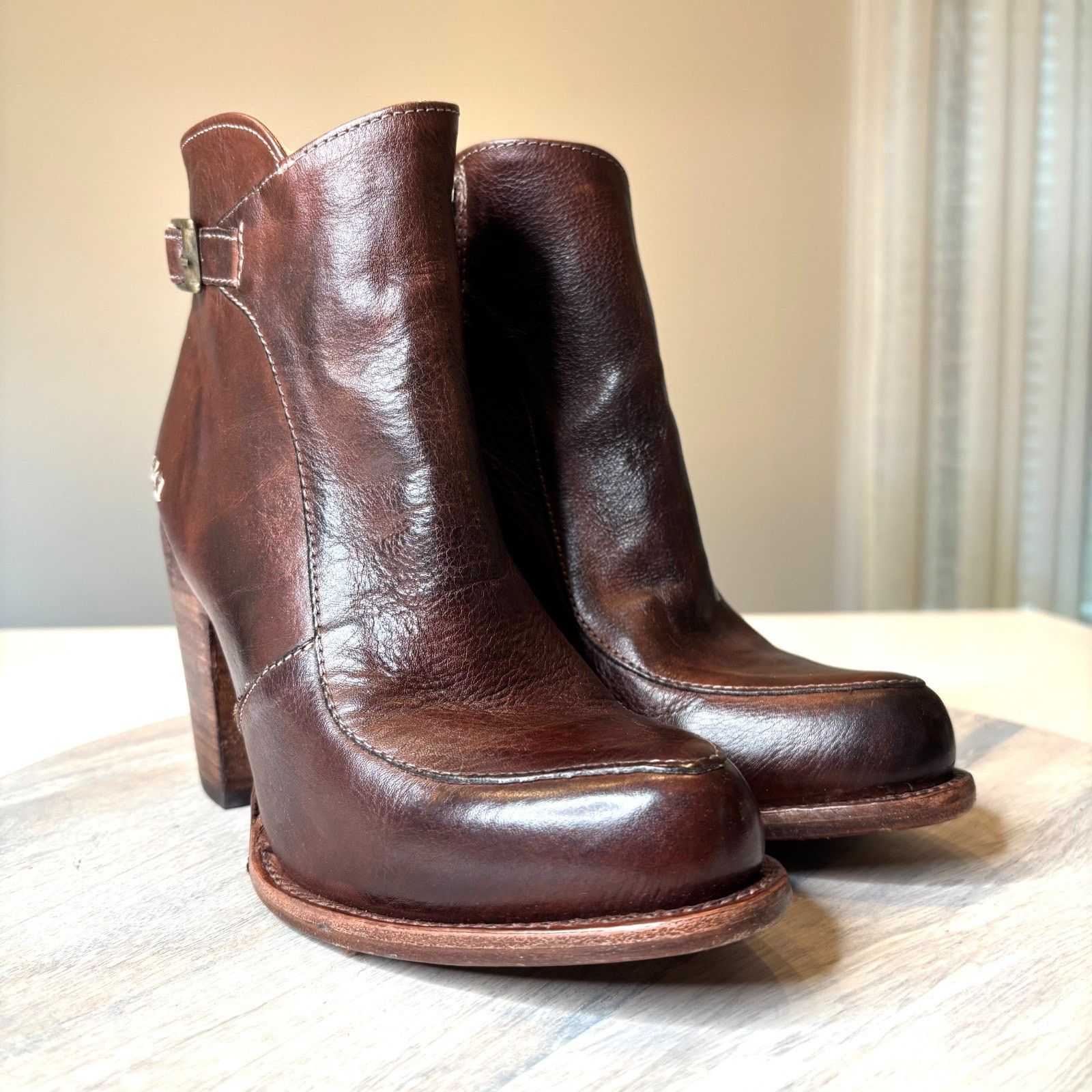 Bed Stu Bed Stu Isla Cobbler Leather Ankle Boots Women’s 8.5 Rustic Size US 8.5 / IT 38.5 - 5 Thumbnail
