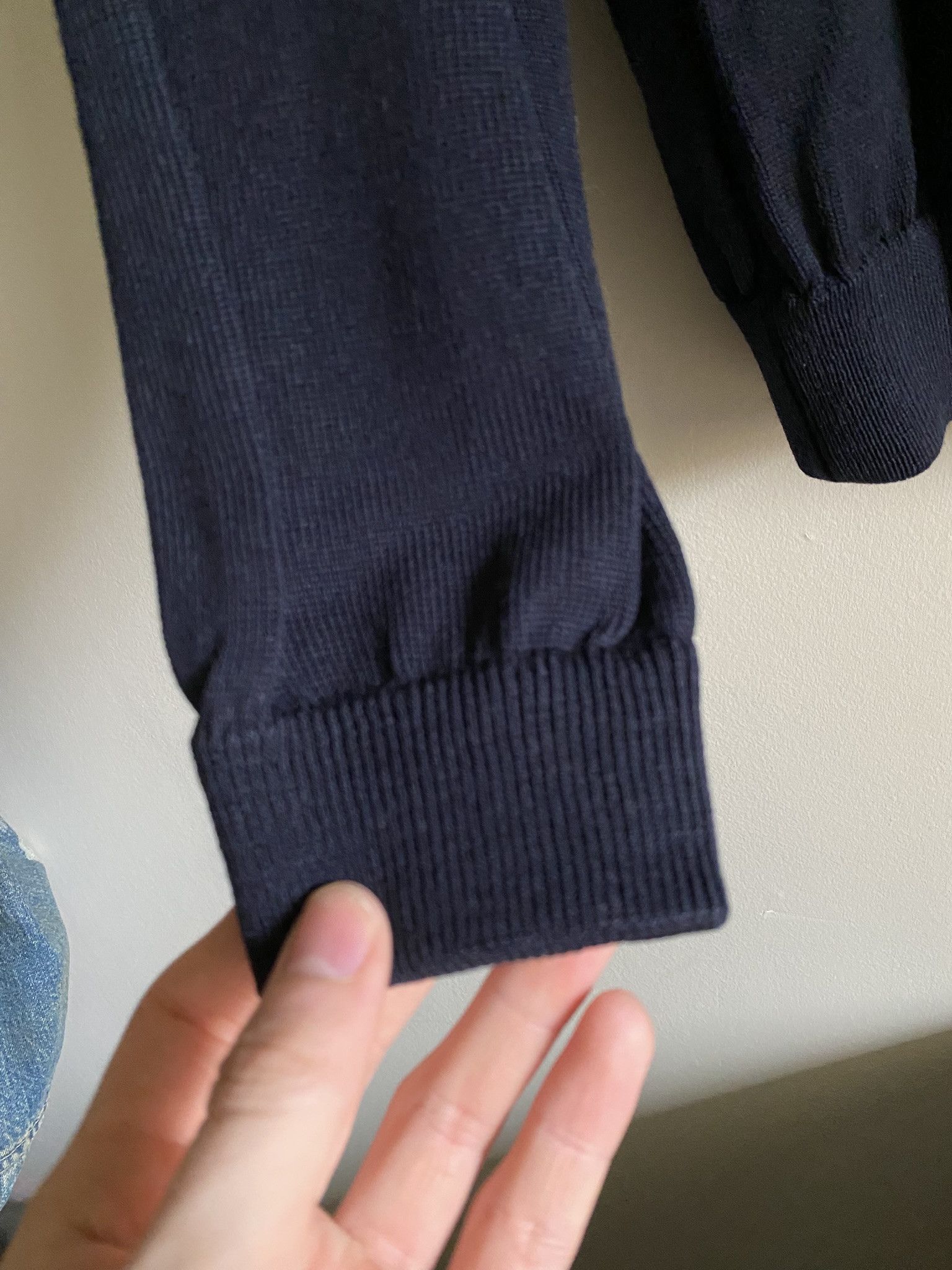 Our Legacy 100% Italian Merino Wool - Zipper Knit Size US L / EU 52-54 / 3 - 7 Thumbnail