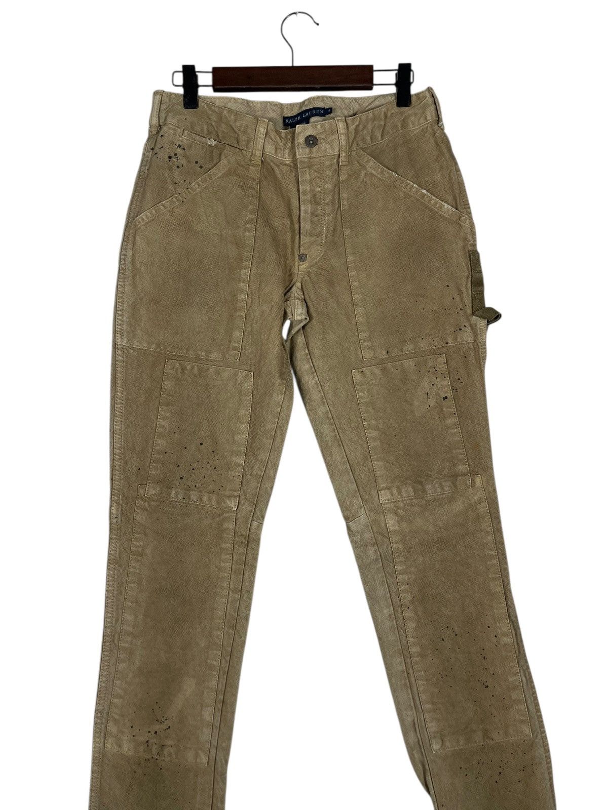 Ralph Lauren Vintage Ralph Lauren Distressed Painter Pants Size 30" / US 8 / IT 44 - 8 Thumbnail