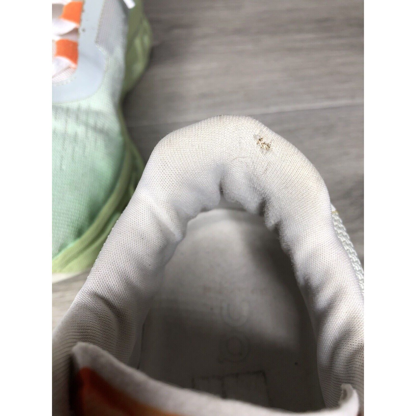 On On Cloud Wide Lime Green Gray White LaceUp Gym Running Shoes Size US 8 / IT 38 - 8 Thumbnail