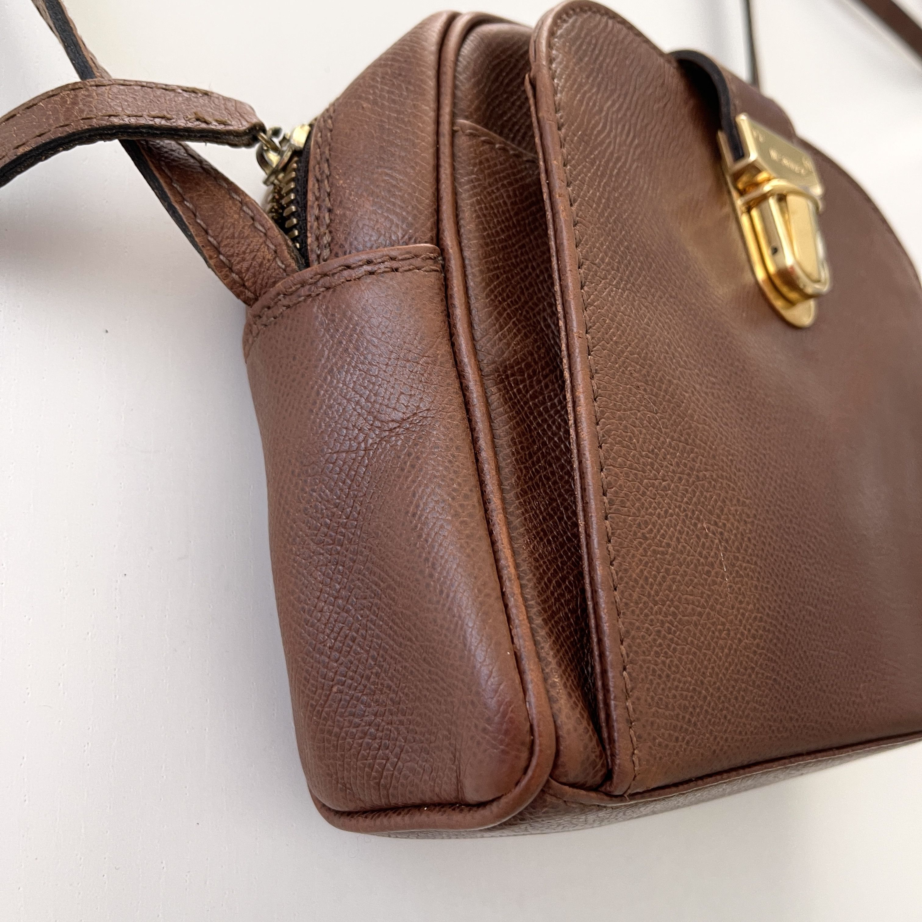 Jil Sander JIL SANDER Brown leather crossbody Bag Size ONE SIZE - 4 Thumbnail
