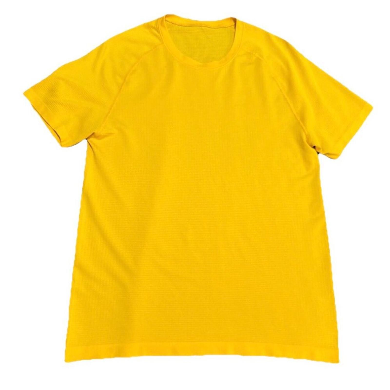 Lululemon LULULEMON METAL VENT SHORT SLEEVE SHIRT SMALL YELLOW Size US S / EU 44-46 / 1 - 2 Thumbnail