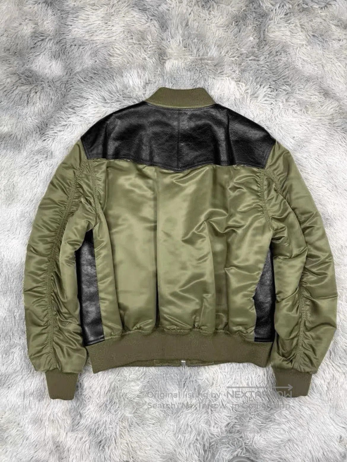 Celine Sz 48 Celine 22AW Leather Joint Bomber. Size US M / EU 48-50 / 2 - 5 Thumbnail