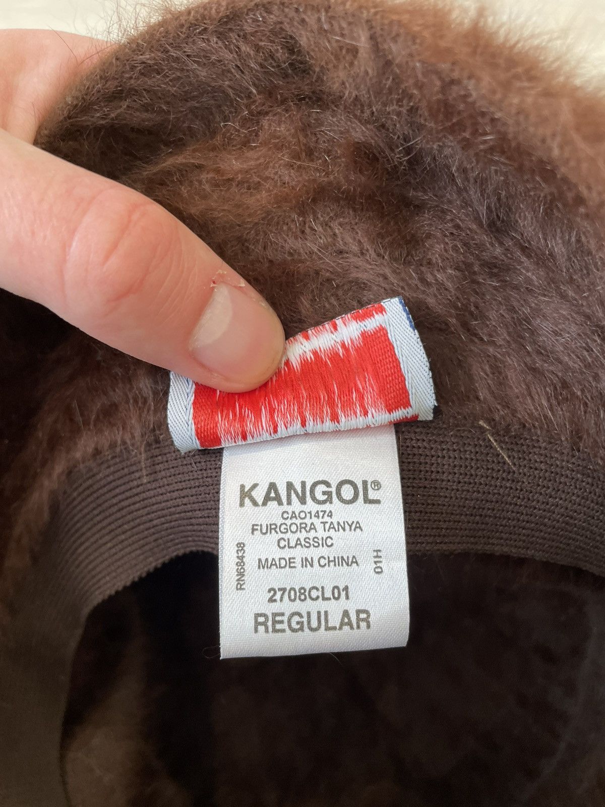 Japanese Brand × Kangol × Vintage Kangol Vintage Furgora Bucket Hat Retro 90's Y2K Brown Size ONE SIZE - 7 Thumbnail