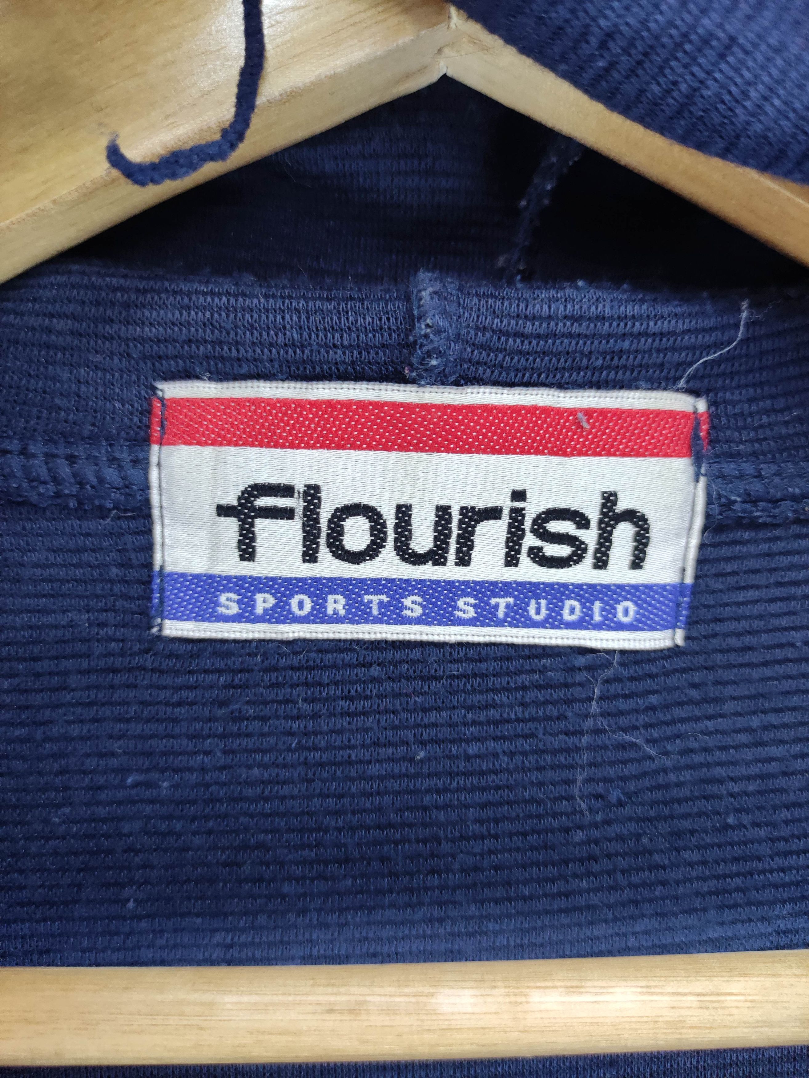 Japanese Brand Vintage Flourish Sweater Pull Over Hoodie Zipper Size M / US 6-8 / IT 42-44 - 5 Thumbnail