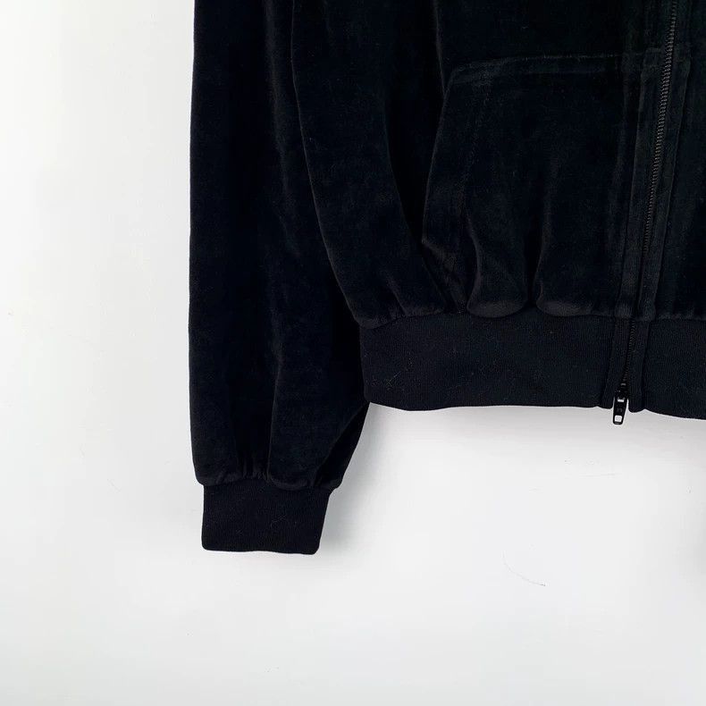 Balenciaga Balenciaga Black Logo Hoodie with Rhinestones-2506 Size XL / US 12-14 / IT 48-50 - 4 Thumbnail