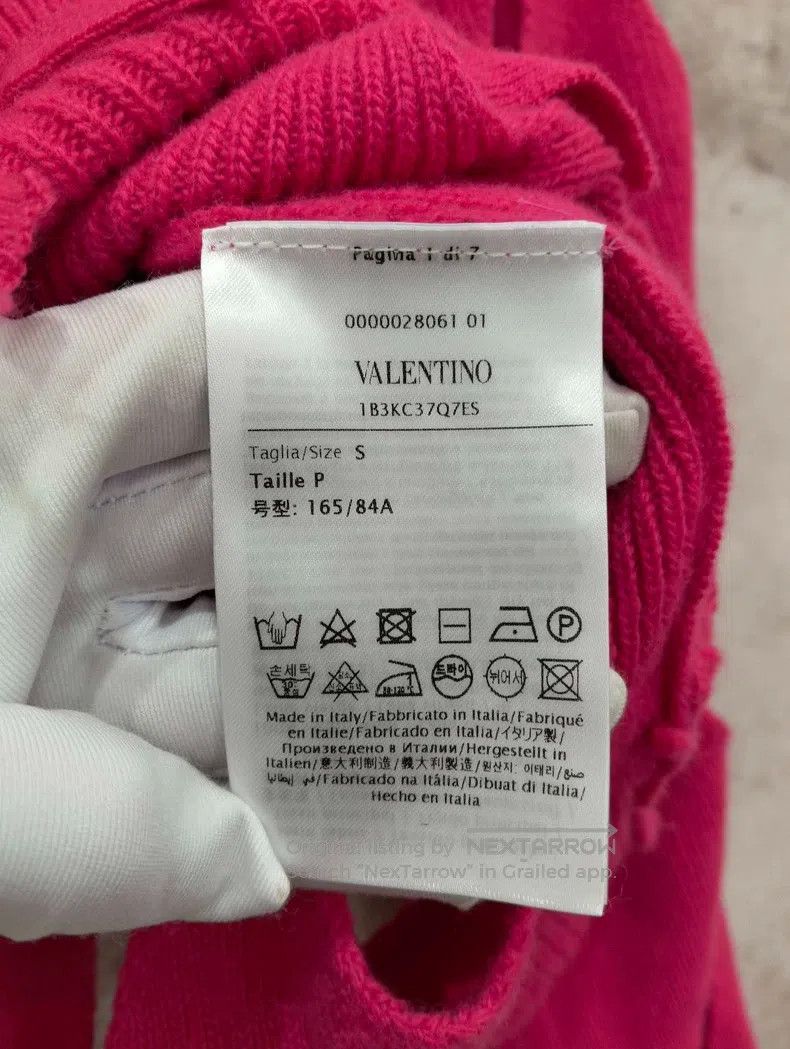 Valentino Valentino Knitted bow openwork sweater Size S / US 4 / IT 40 - 4 Thumbnail