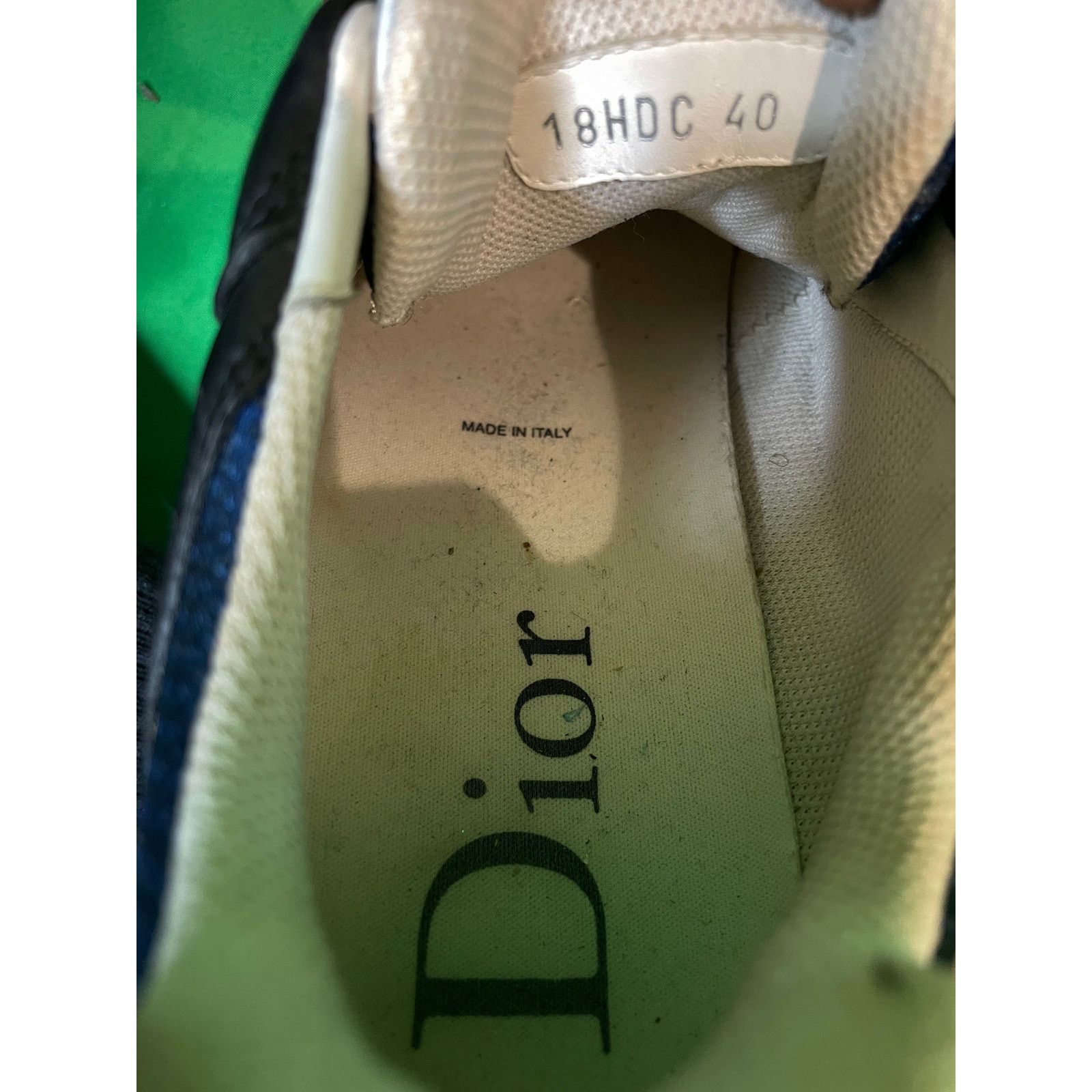Dior Dior B22 Navy & Black Sneakers Size US 7 / IT 37 - 5 Thumbnail
