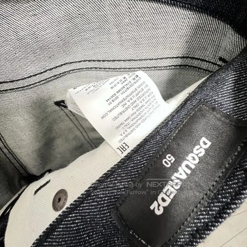 Dsquared2 DSQUARED2 Black Gray Cotton Casual Pants . Size US 34 / EU 50 - 7 Thumbnail