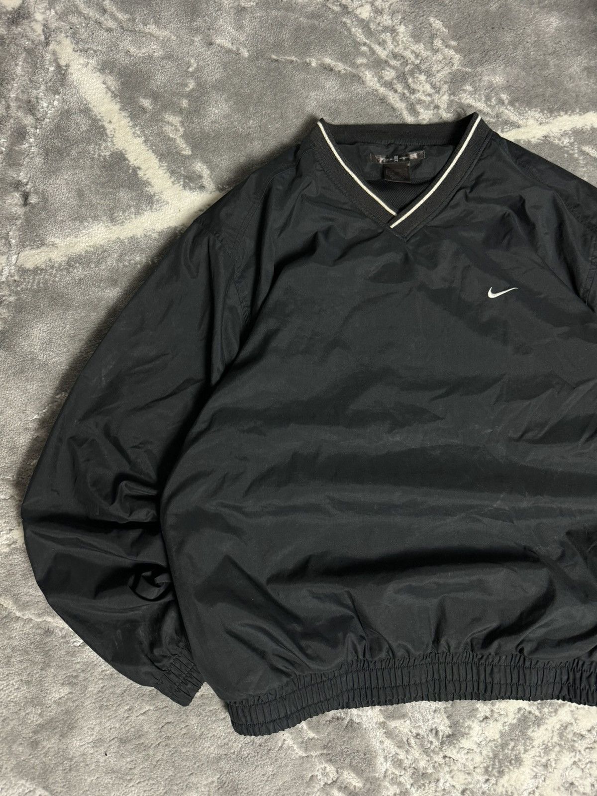 Nike 00s Nike Vintage Tiger Woods Nylon Oversize Sweatshirt Size US M / EU 48-50 / 2 - 2 Thumbnail