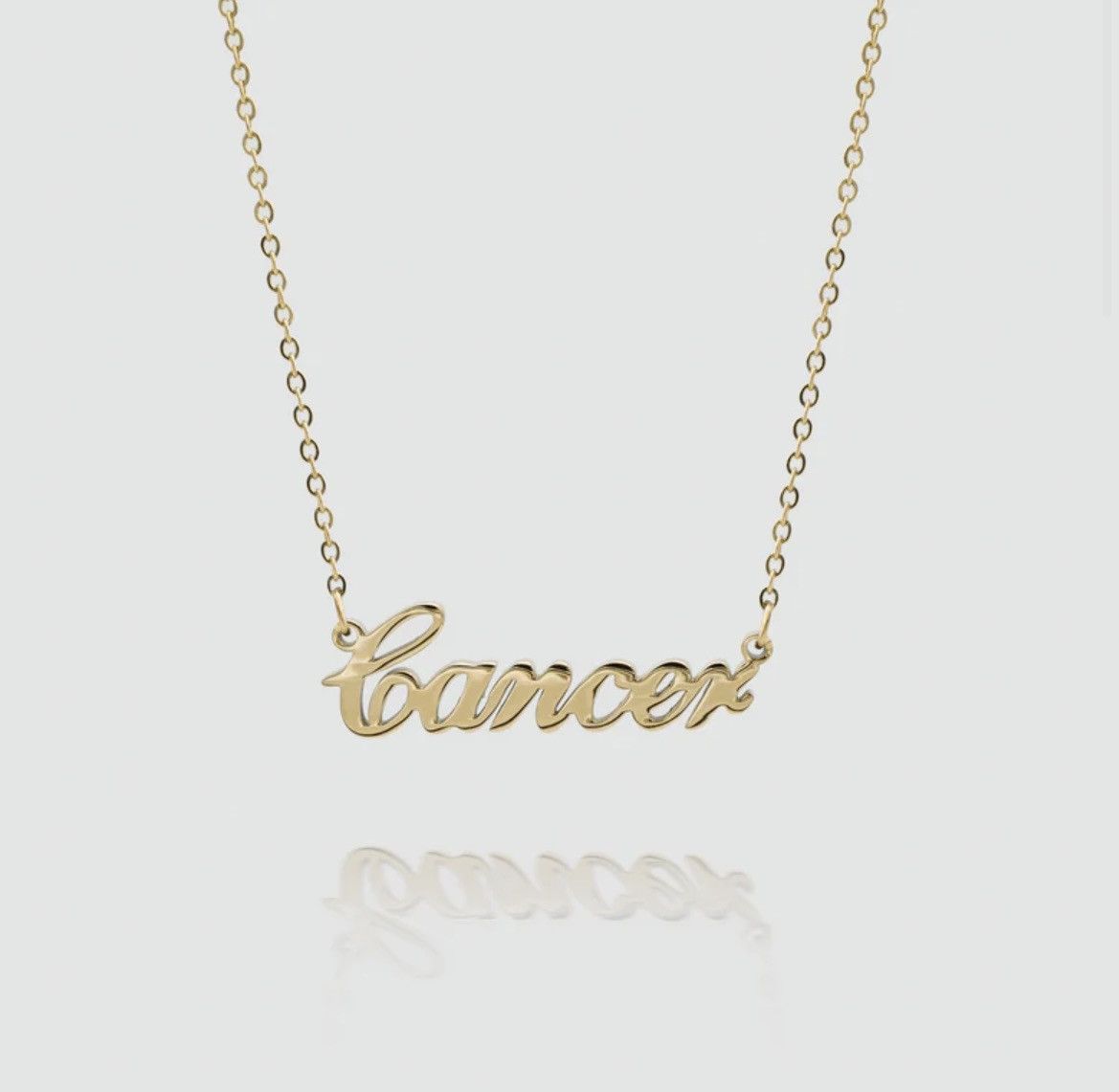 Other × Vintage Zodiac name necklace gold Size ONE SIZE - 1 Preview