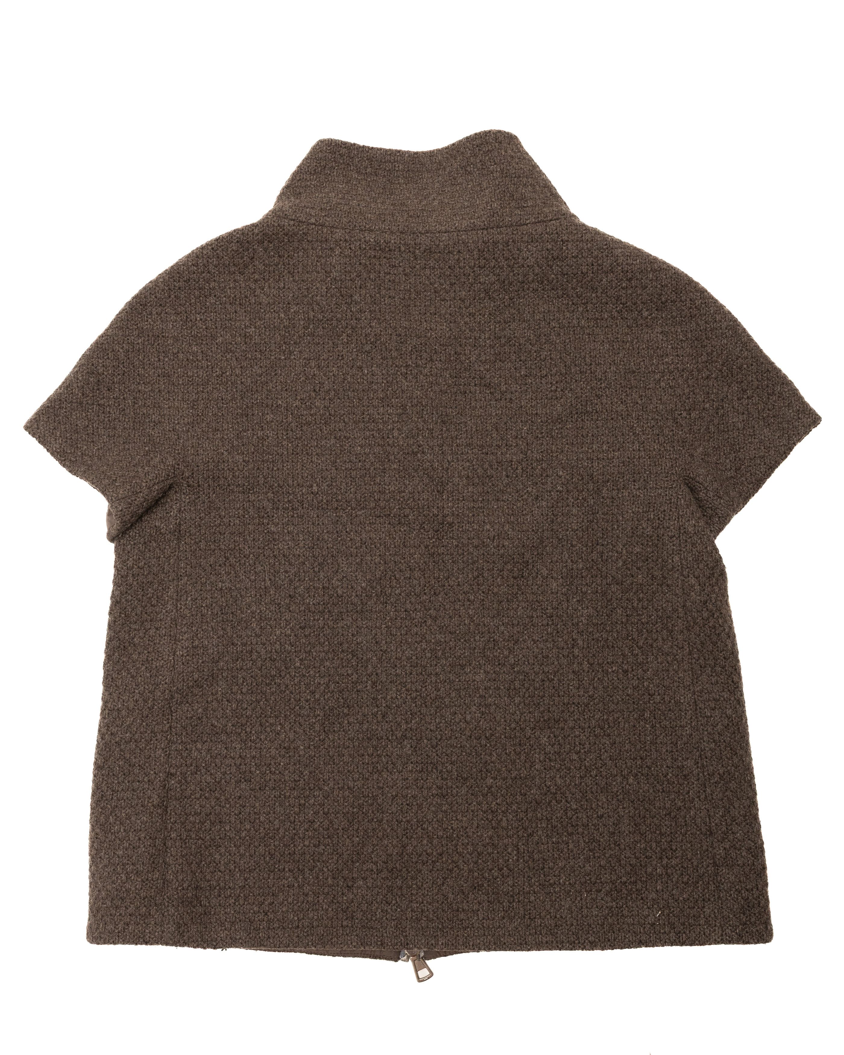 Peserico PERSERICO Short Sleeve Wool Jacket Size M / US 6-8 / IT 42-44 - 8 Thumbnail