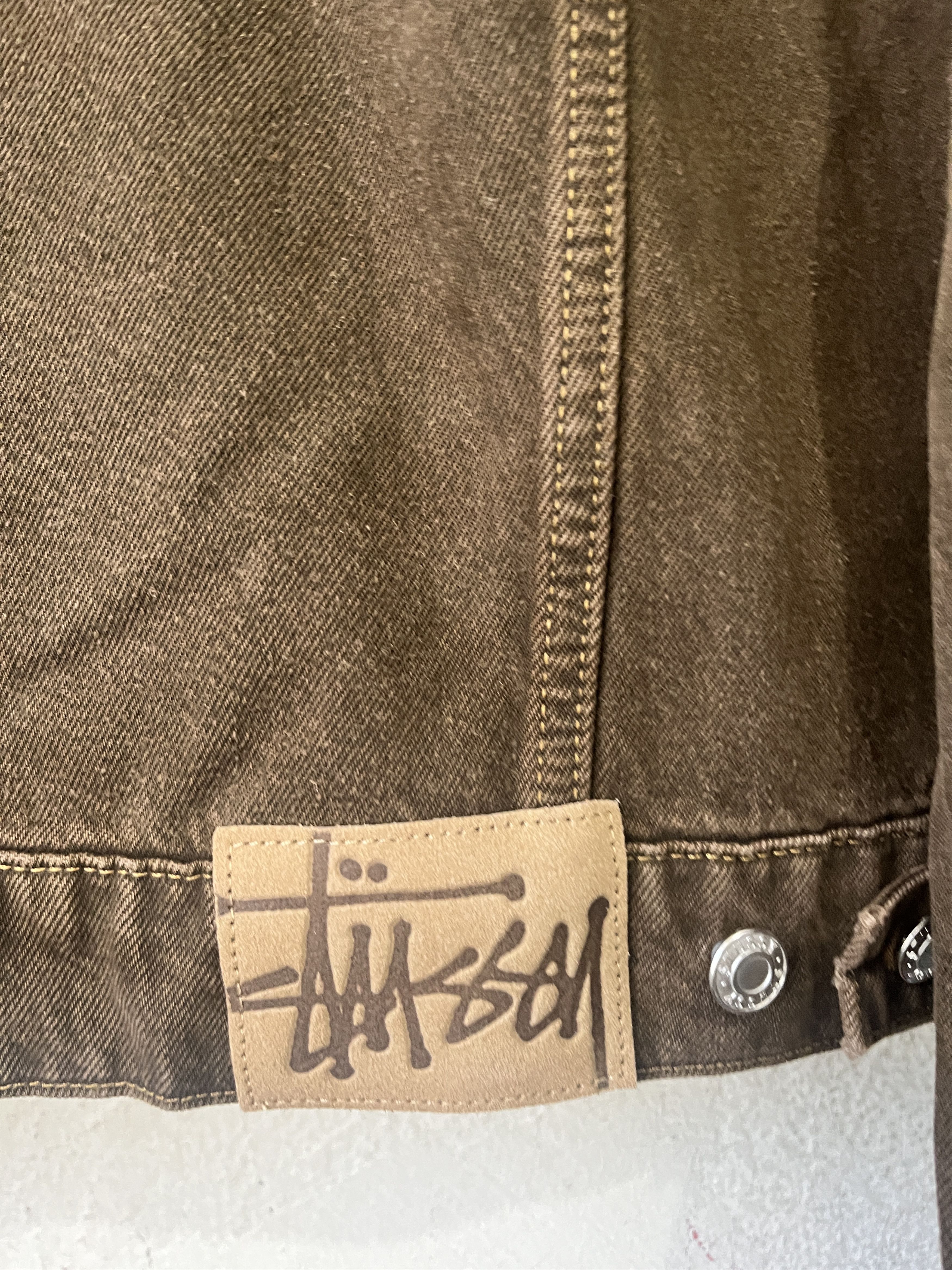 Stussy TRUCKER JACKET DENIM Size US M / EU 48-50 / 2 - 7 Thumbnail