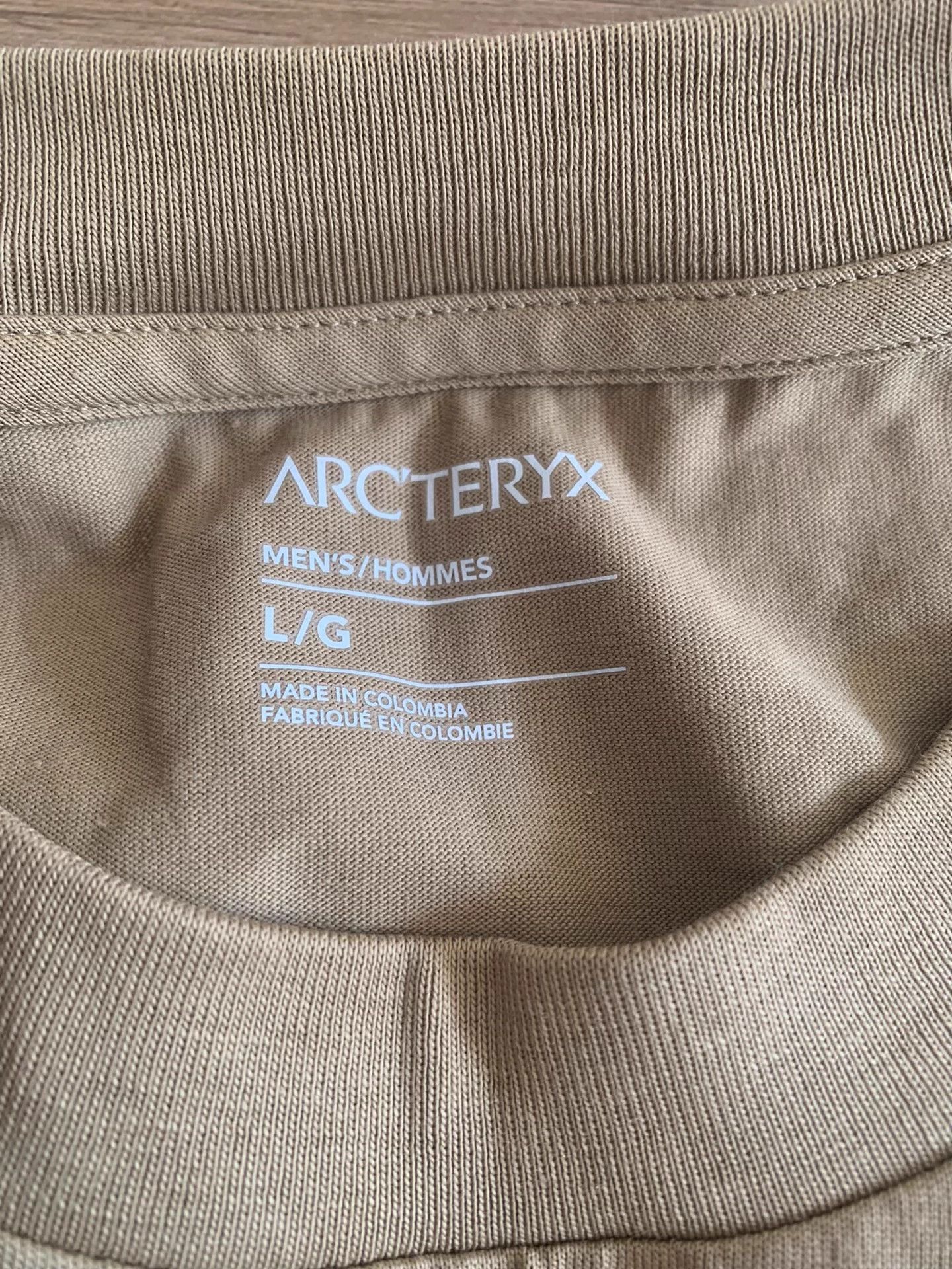 Arc'teryx Arc'teryx Kragg SL Cotton Bird SS Tee Men Sand Clay L Size US L / EU 52-54 / 3 - 4 Thumbnail