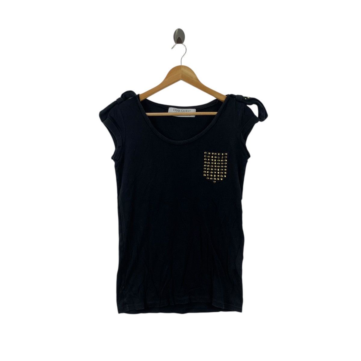 Other DEAR GUEST PROJECT x United Arrows Japan Bling Tank Top Tee Size XS / US 0-2 / IT 36-38 - 1 Thumbnail