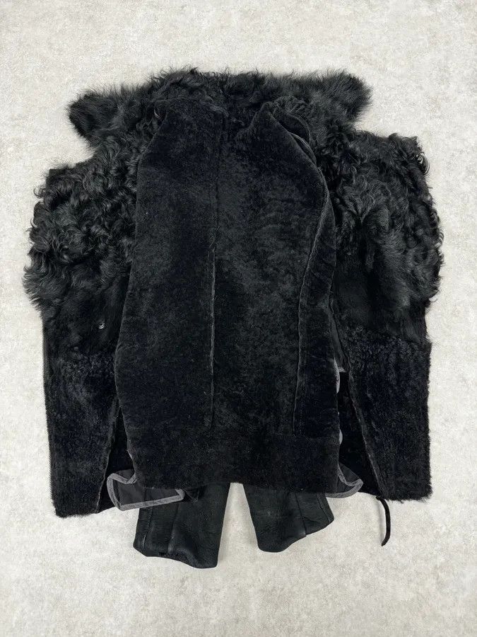 Diesel Diesel Sample Black Gold Astro Biker Shearling Asymmtrical Jacket Size US M / EU 48-50 / 2 - 8 Thumbnail