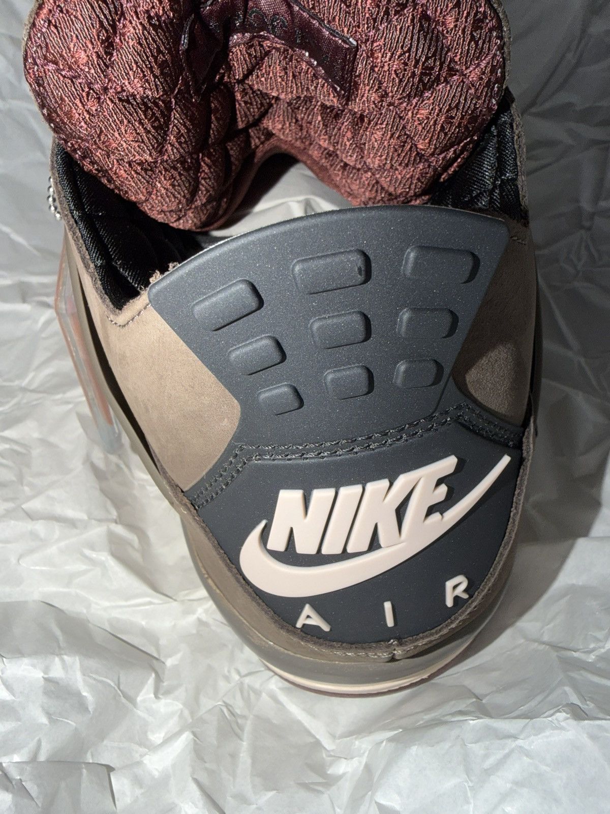 Jordan Brand A Ma Maniére x Air Jordan 4 Retro – Dark Mocha (Size 11) Size US 11 / EU 44 - 4 Thumbnail