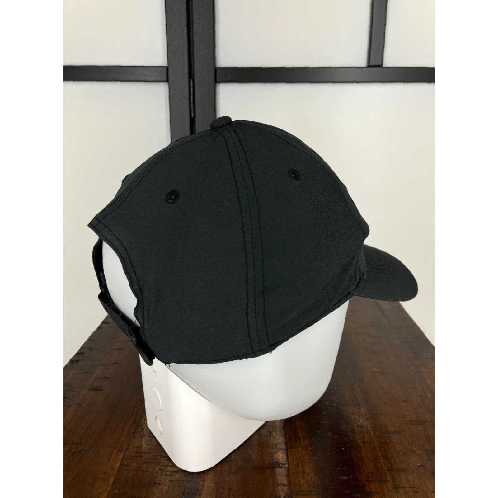 Nike Nike Hat Cap Strap Back Adult One Size Black Legacy91 Dri-Fit Polyester Mens Golf Hat Cap Nike Black One Size Adjustable Outdoor Sports 90s Size ONE SIZE - 7 Thumbnail