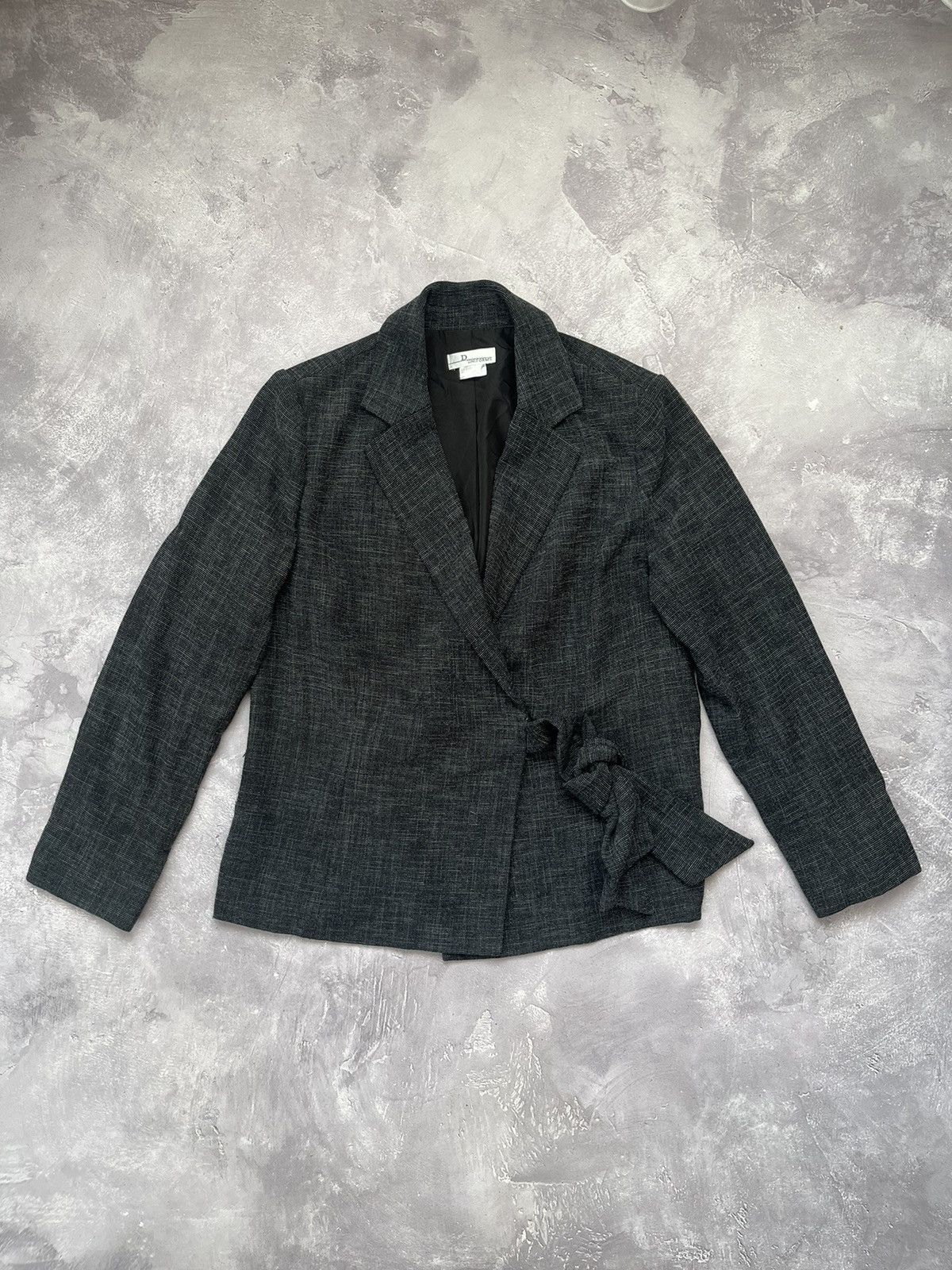 Christian Dior Monsieur Christian Dior uniform vintage official belted blazer Size XL / US 12-14 / IT 48-50 - 1 Thumbnail