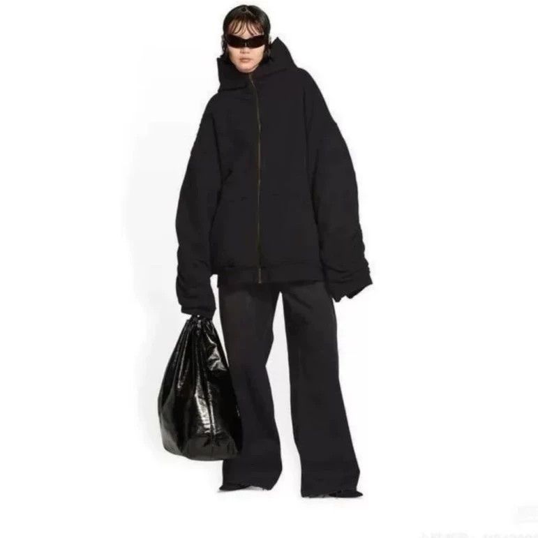 Balenciaga Balenciaga Make old damaged hooded zippers Size US XXS / EU 40 - 7 Thumbnail