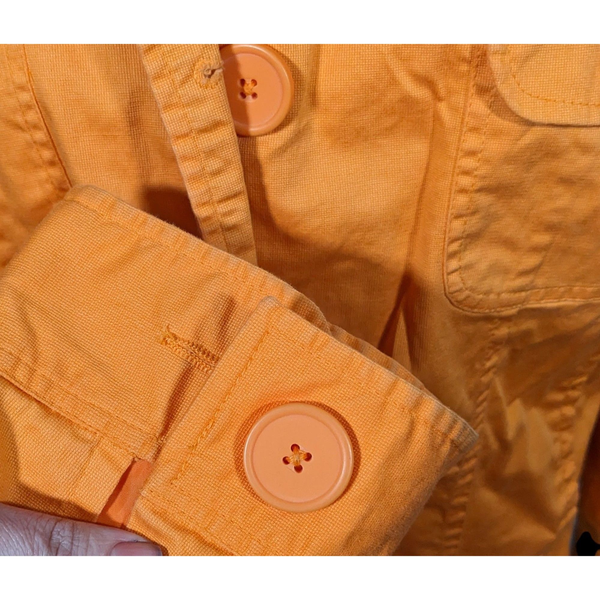 Other Vintage 90s Metrostyle Orang Button Down Jacket Size XXL / US 16-18 / IT 52-54 - 5 Thumbnail