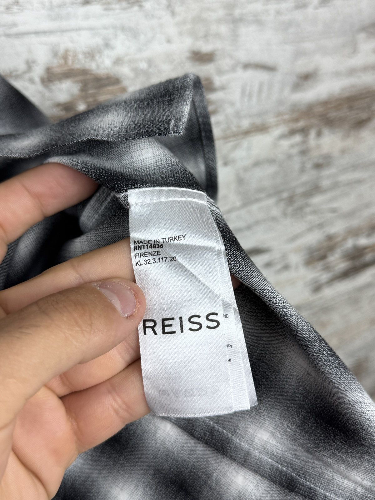 Reiss Mens Vintage Reiss shirts button up luxury size M Size US M / EU 48-50 / 2 - 7 Thumbnail