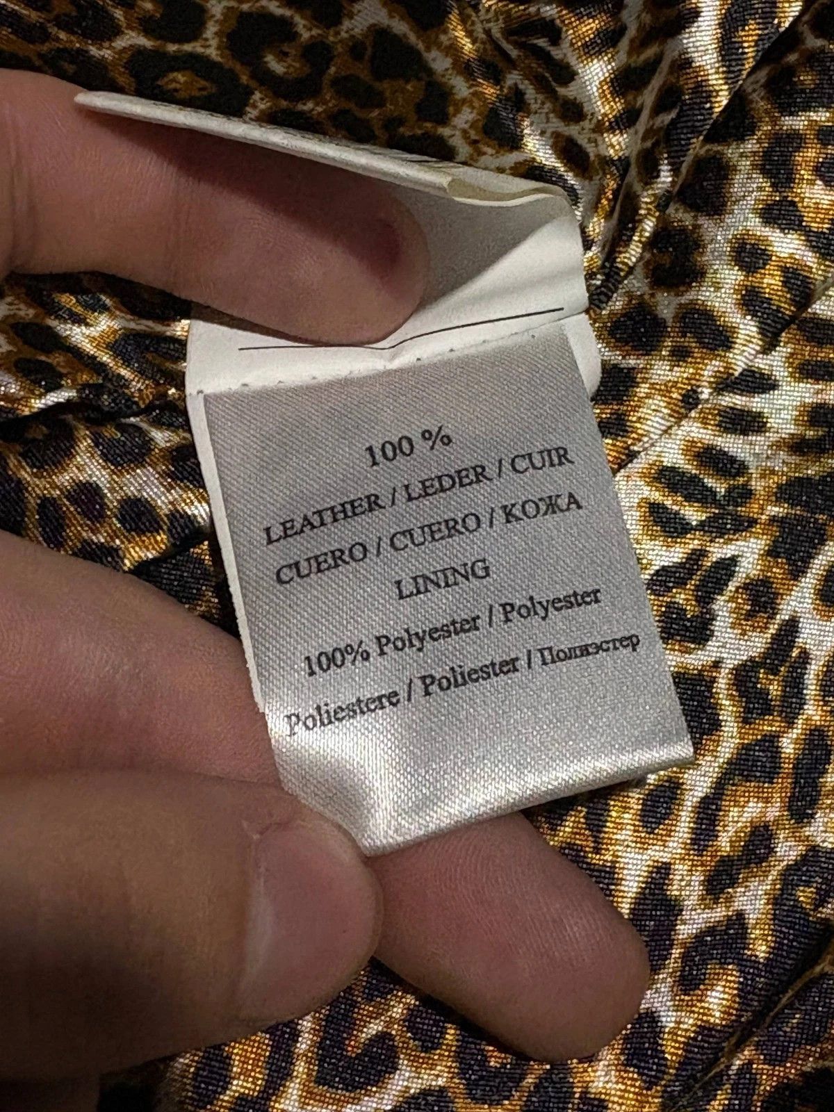 Dolce & Gabbana Archive Dolce&Gabbana Avant Garde Asimetric Leather Jacket Size XS / US 0-2 / IT 36-38 - 12 Thumbnail
