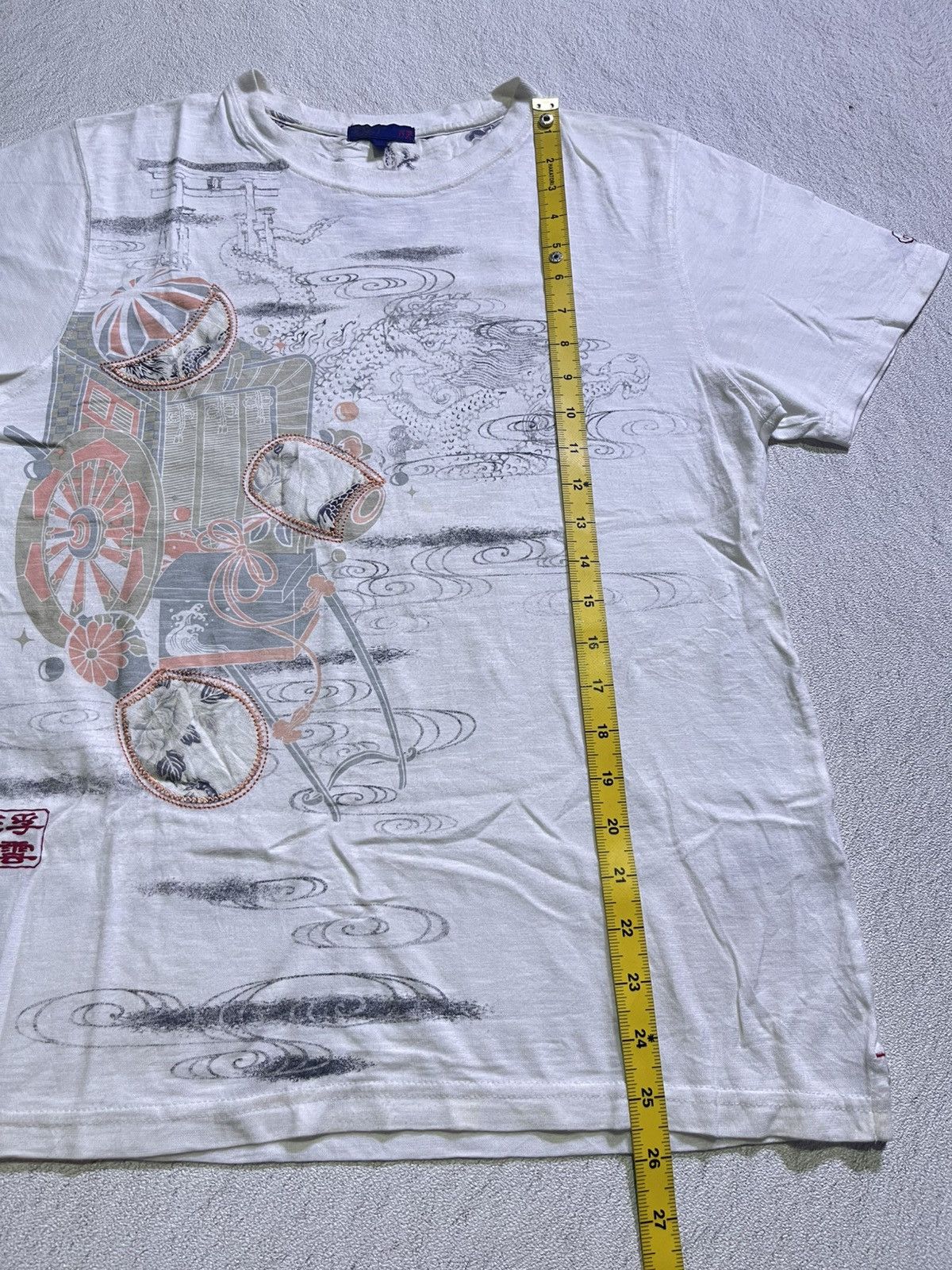 Japanese Brand Y2K SUKAJAN SHORT SLEEVE JAPANESE STYLE Size US M / EU 48-50 / 2 - 9 Thumbnail
