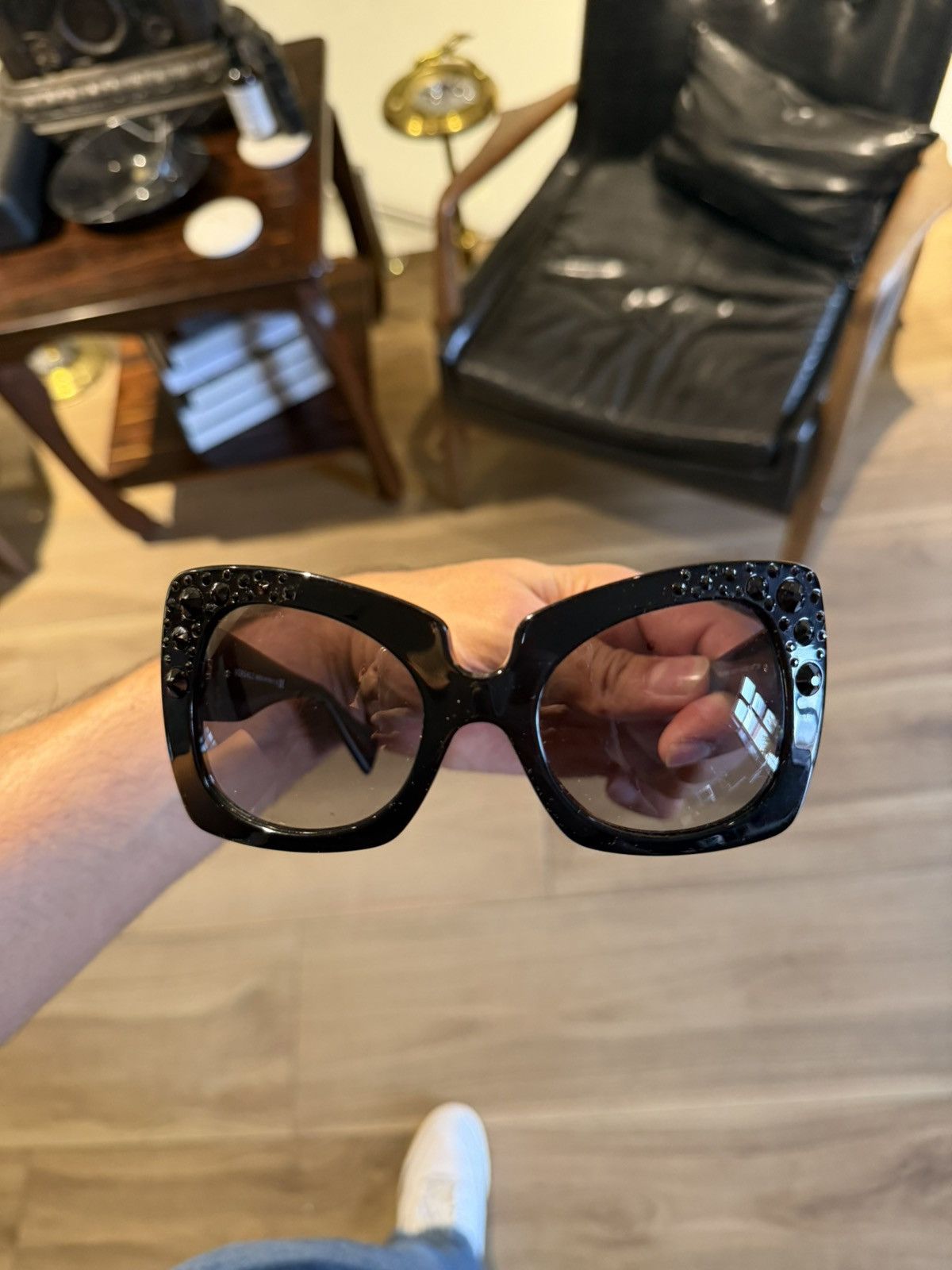 Versace Versace VE4308B Crystal Medusa Sunglasses Size ONE SIZE - 9 Thumbnail