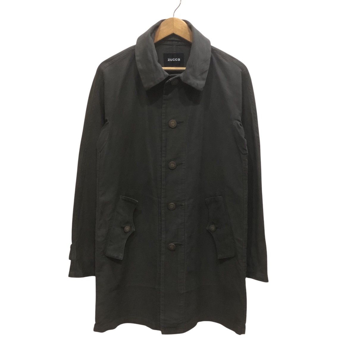CABANE de ZUCCa × Zucca Cabane De Zucca Button Long Coat Jacket Size S / US 4 / IT 40 - 1 Thumbnail