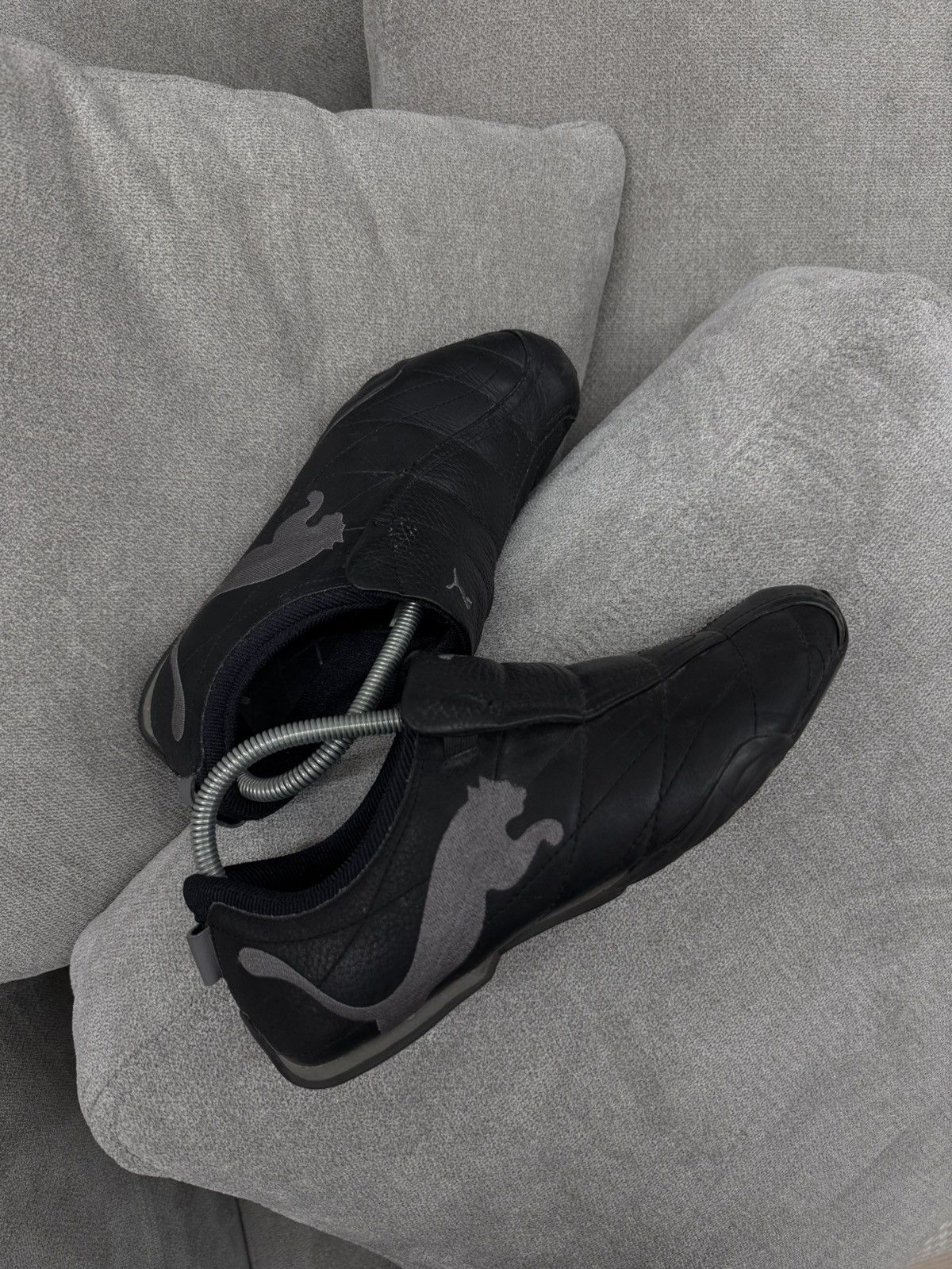 Puma Archive Puma Y2K Japanese Slip On Leather Vnt Sneakers Sz 39 Size US 8.5 / IT 38.5 - 8 Thumbnail