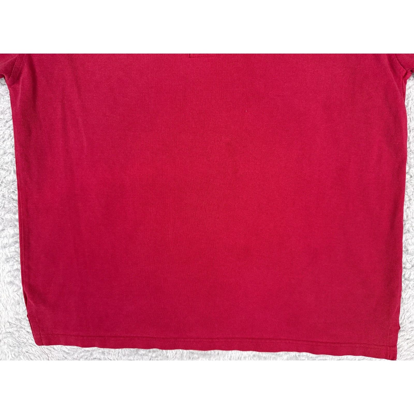 Lacoste Lacoste Polo Shirt Men Red Short Sleeve Slim 5 100% Cotton Knit Croc Logo Vintage No Size US S / EU 44-46 / 1 - 5 Thumbnail