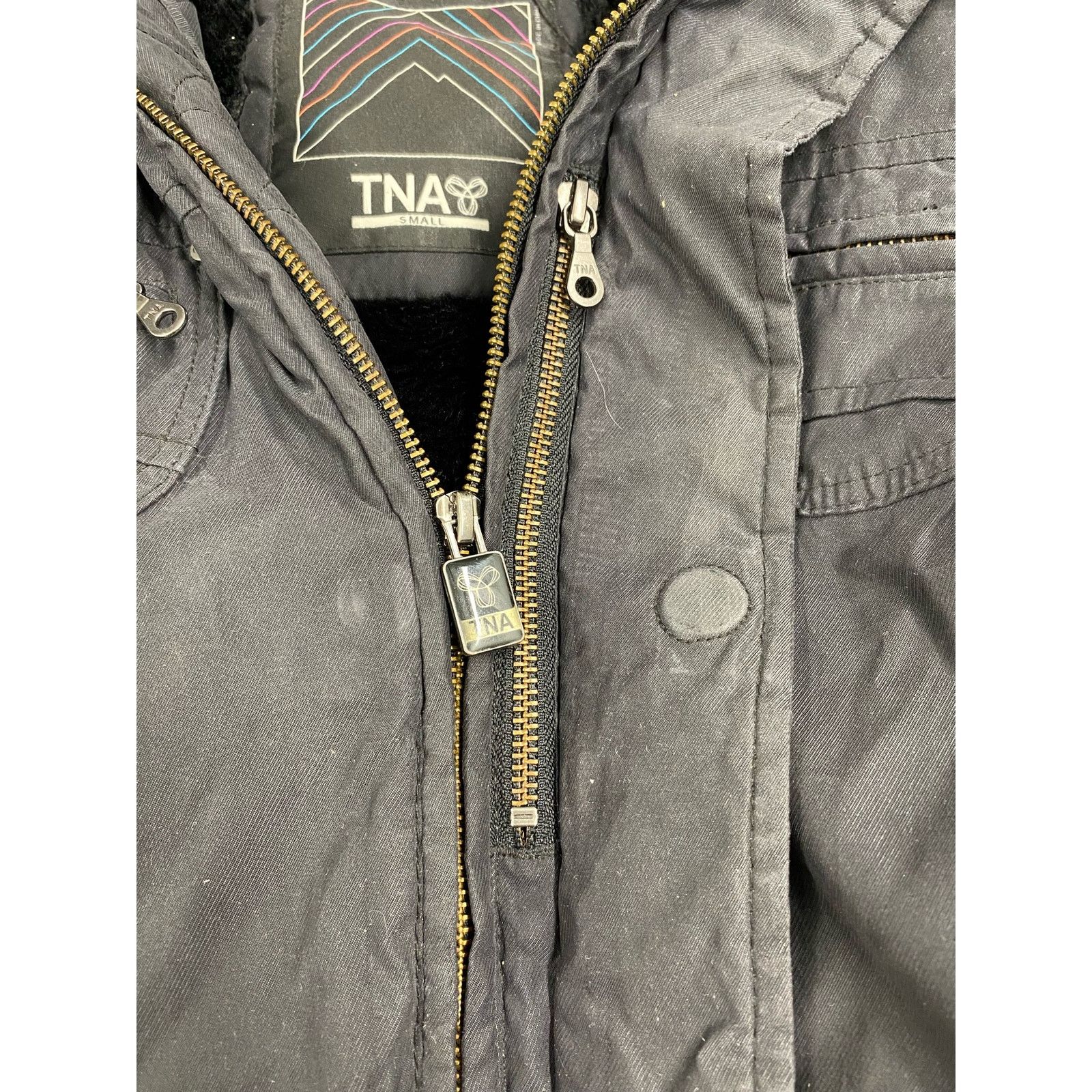 Aritzia Aritzia TNA verbier Parka size Small Black Size S / US 4 / IT 40 - 7 Thumbnail