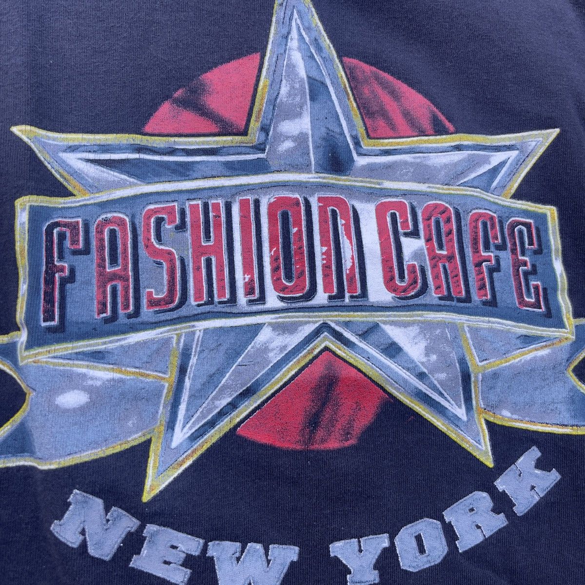 Vintage Vintage FASHION CAFE NEW YORK Logo Shirt Size US M / EU 48-50 / 2 - 3 Thumbnail