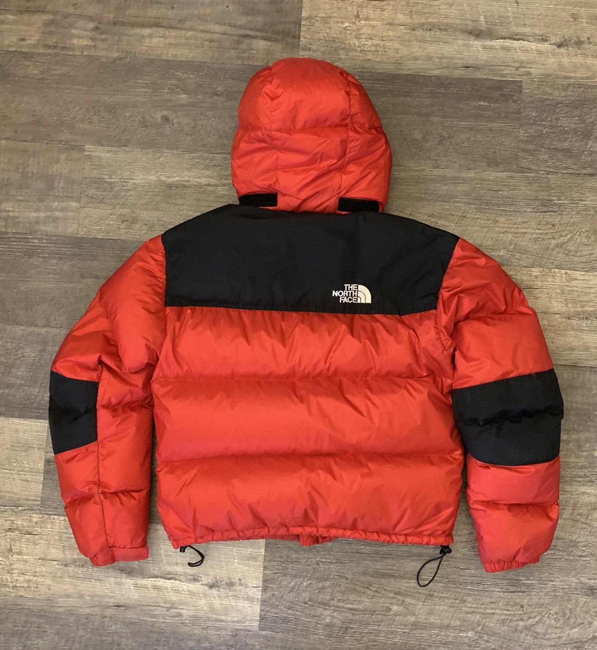 The North Face × Vintage Vintage 1990s The North Face Red And Black Puffer Jacket Size US M / EU 48-50 / 2 - 2 Thumbnail