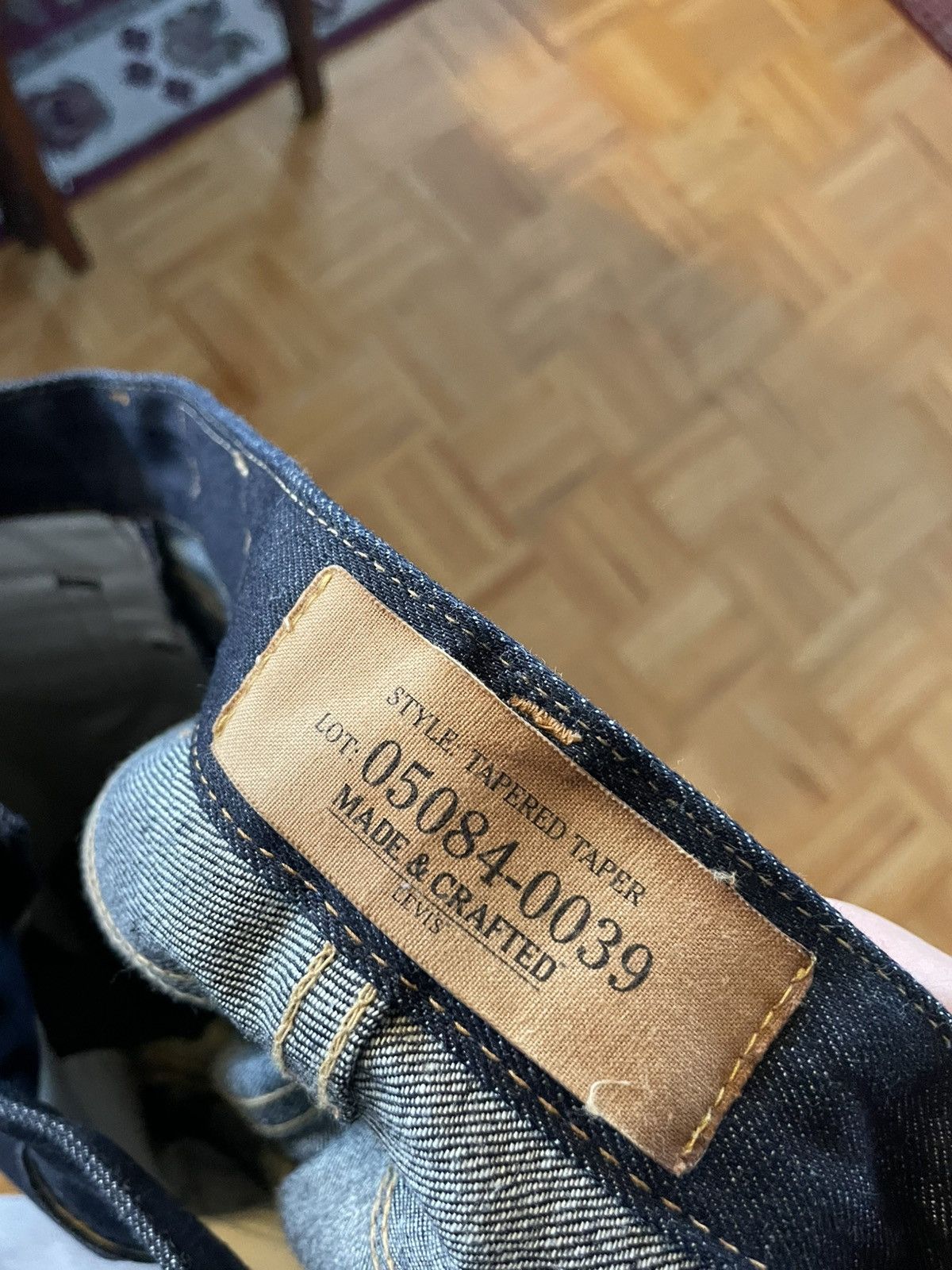 Levi's Made & Crafted Levi’s Made and Craft Redline Selvedge Tapered Denim Jeans Size US 30 / EU 46 - 3 Thumbnail