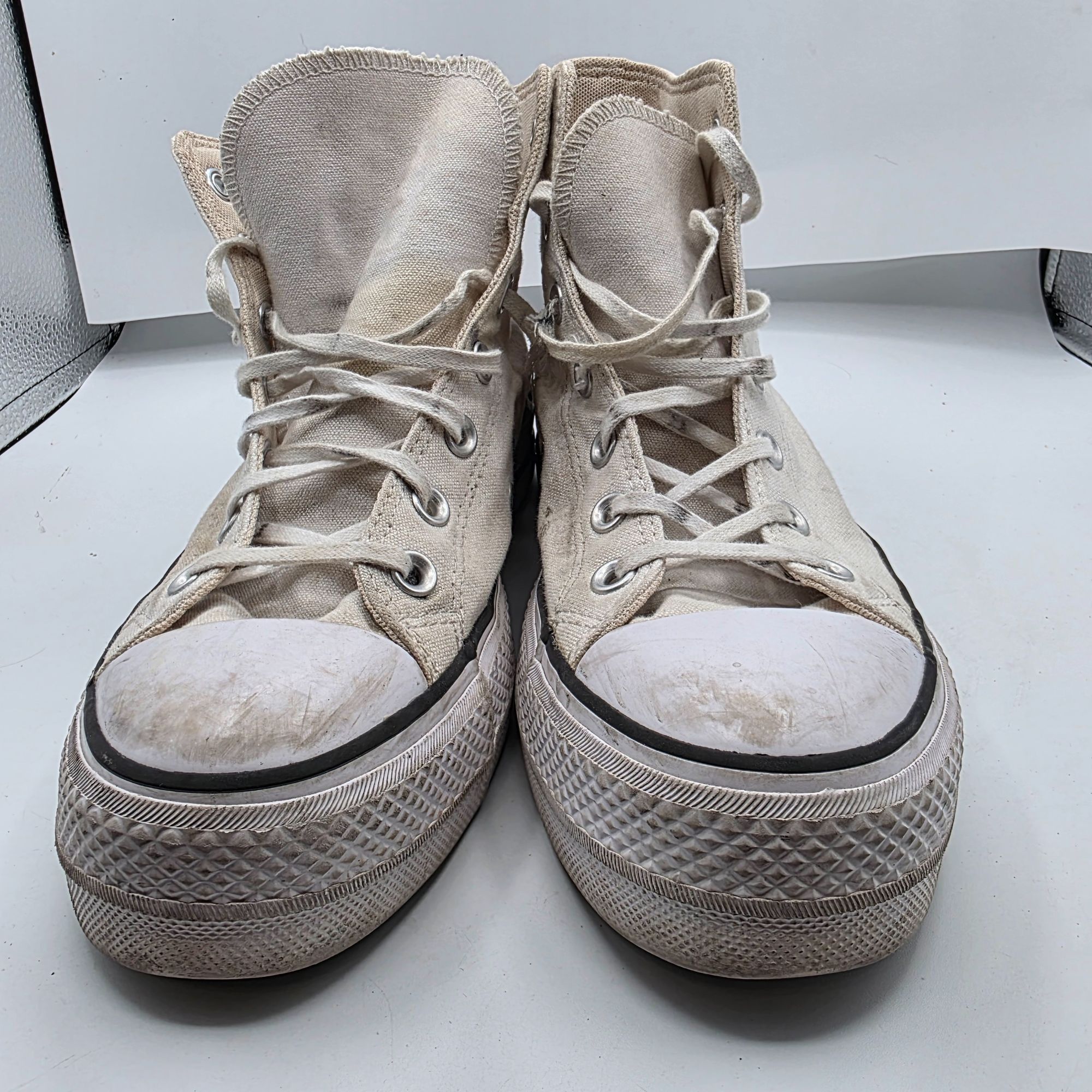 Converse Converse Chuck Taylor All Star Lift Womens Size 9 White Canv Size US 9 / IT 39 - 13 Thumbnail