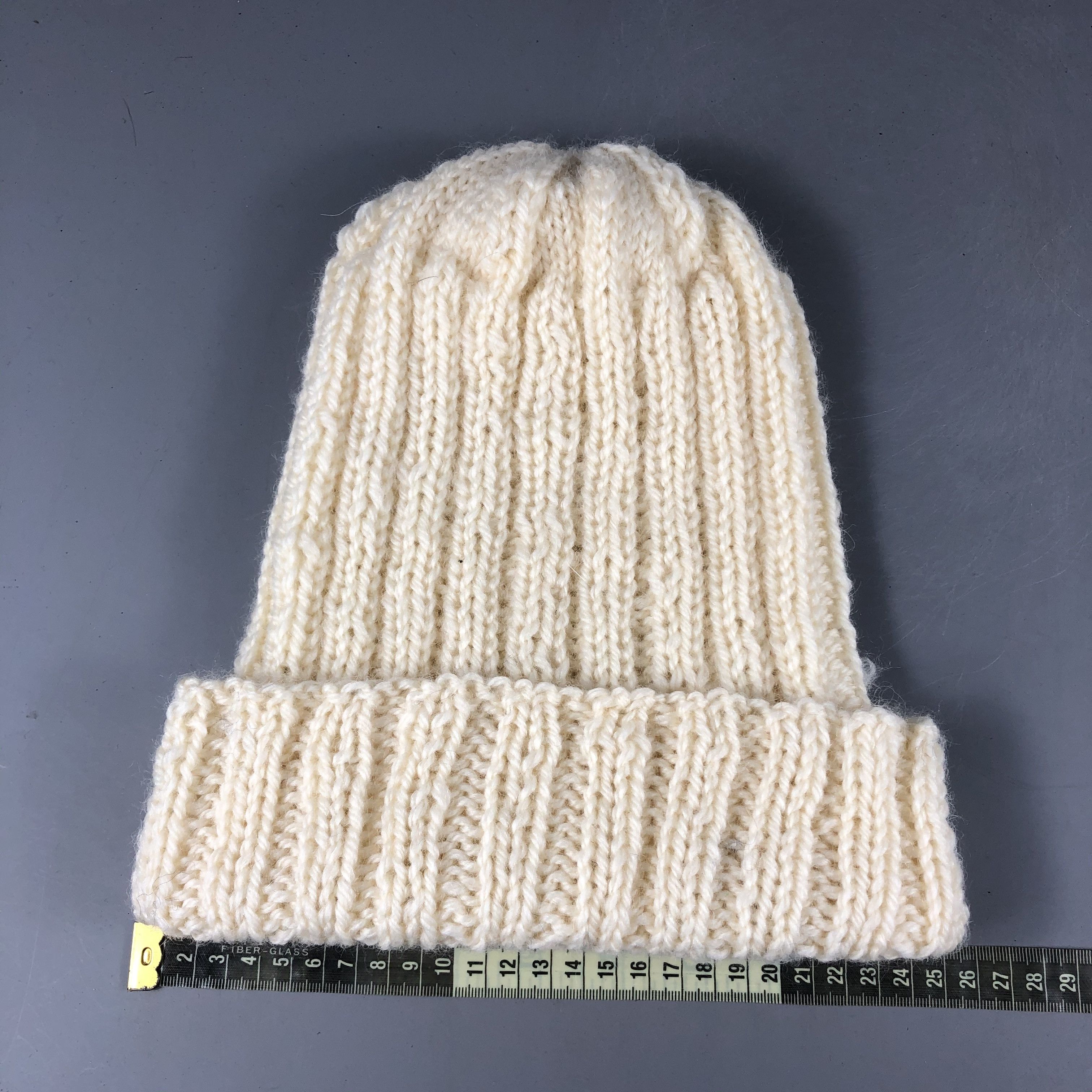 Japanese Brand × Vintage Unknown Ribbed Knit Beanie Snow Hat Snow Cap -D1078 Size ONE SIZE - 4 Thumbnail