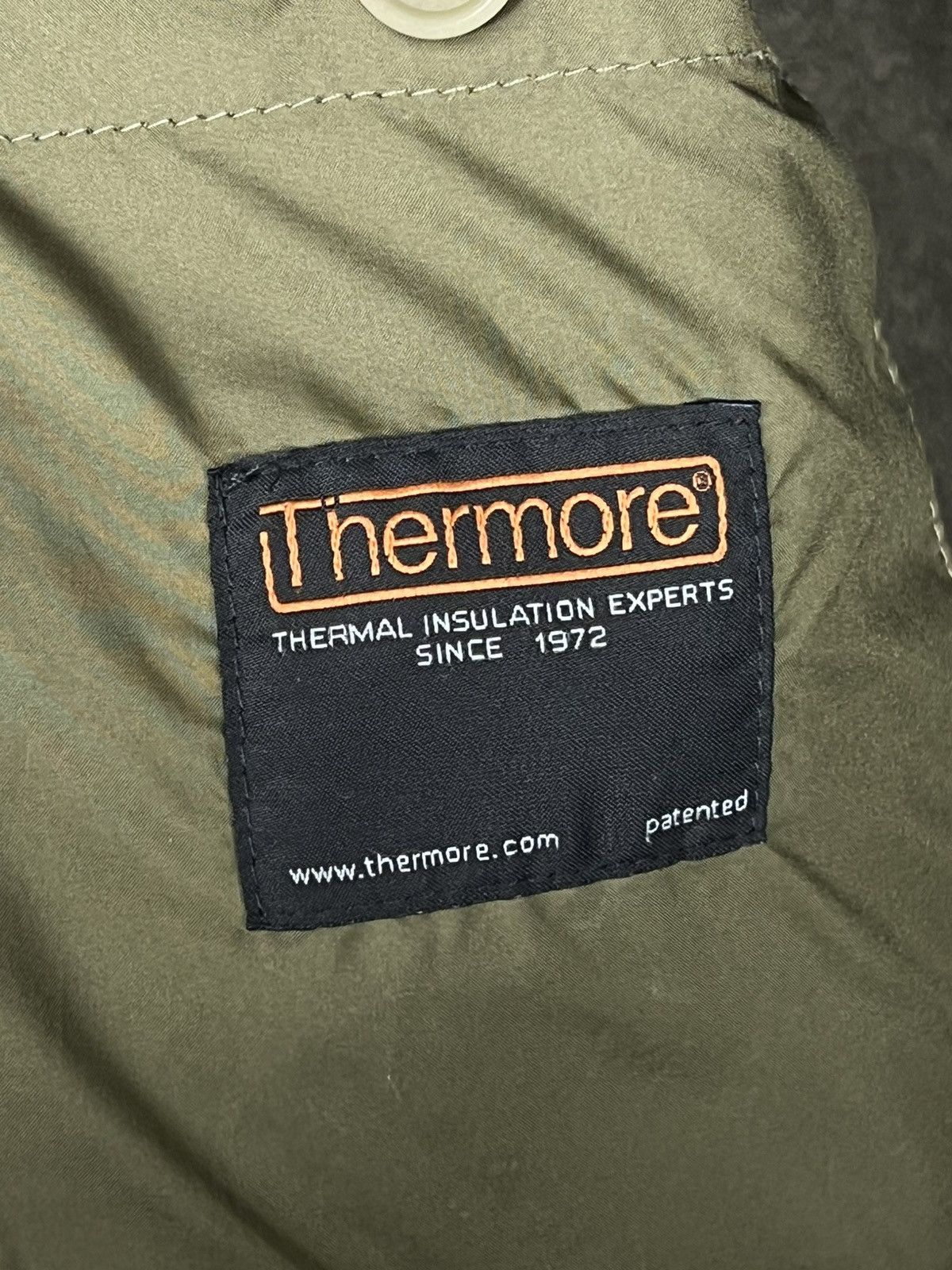 Aspesi Aspesi Men’s Nylon Quilted Jacket Olive Thermore Insulated Size US S / EU 44-46 / 1 - 8 Thumbnail