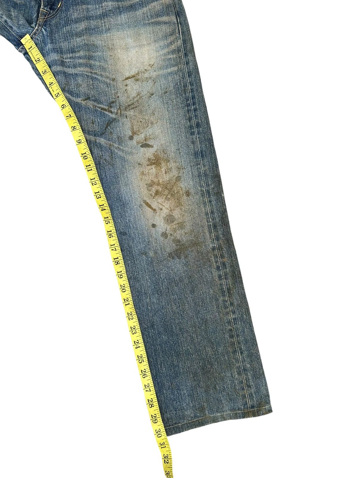 Kapital Vintage Edwin 505 Selvedge Dirty Patina Denim Jeans Size US 32 / EU 48 - 20 Thumbnail