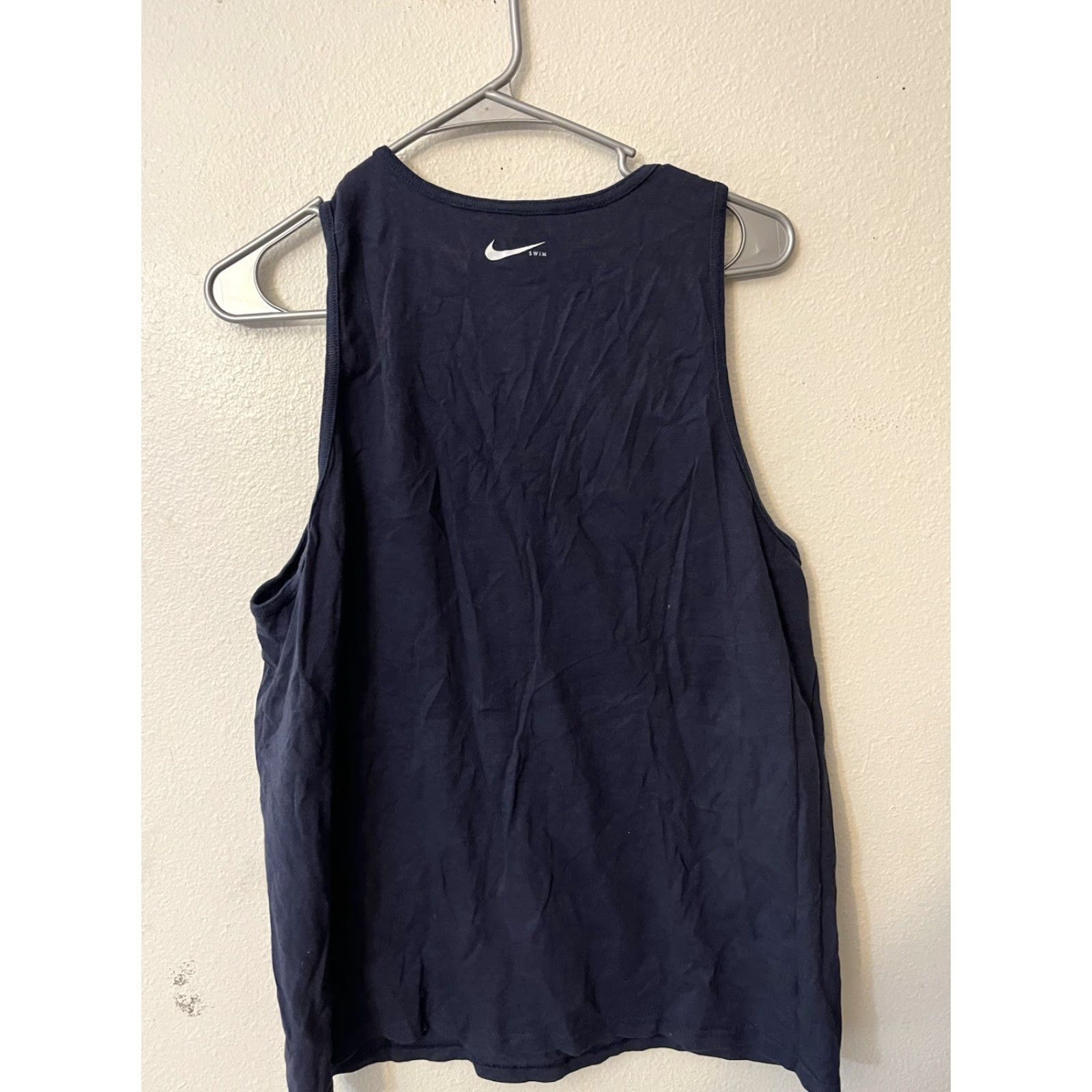 Nike VINTAGE Nike Swim Tank Top Mens M Blue Sleeveless Swoosh Beach Logo Y2K Muscle Shirt Size US M / EU 48-50 / 2 - 3 Thumbnail